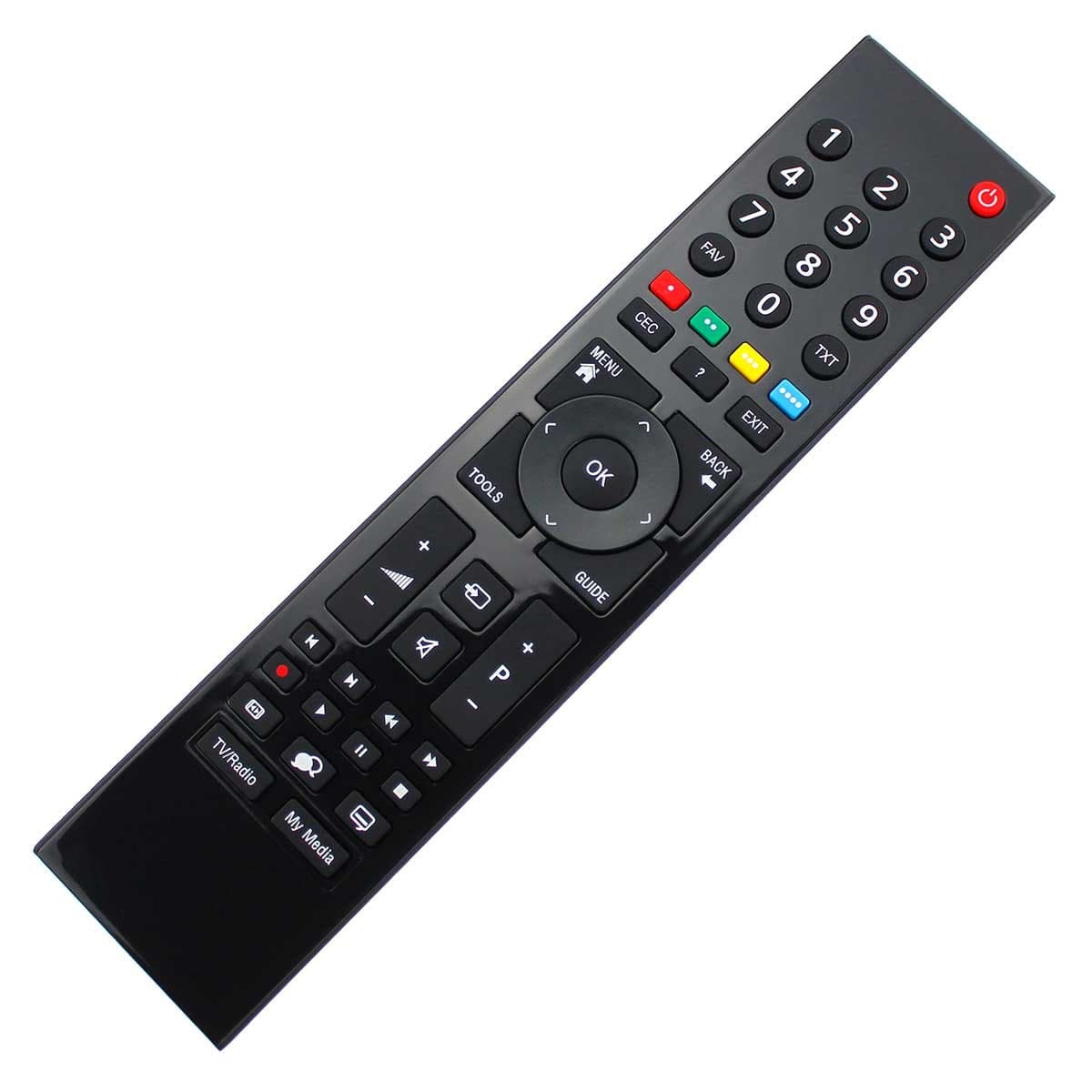 Grundig TV Remote Control for 22VLE5421BG | 22VLE5520BG | 22VLE 5520BN | 22VLE5520SG