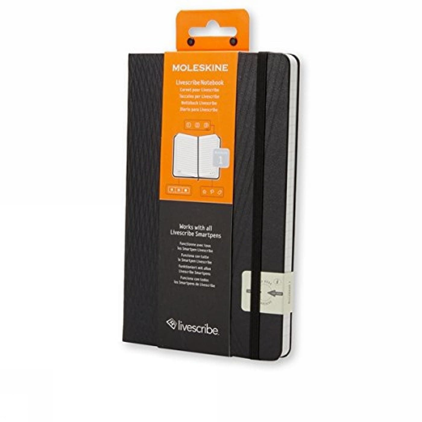 Moleskine Livescribe Notebook Ruled Black Large Stationery – June 24, 2015