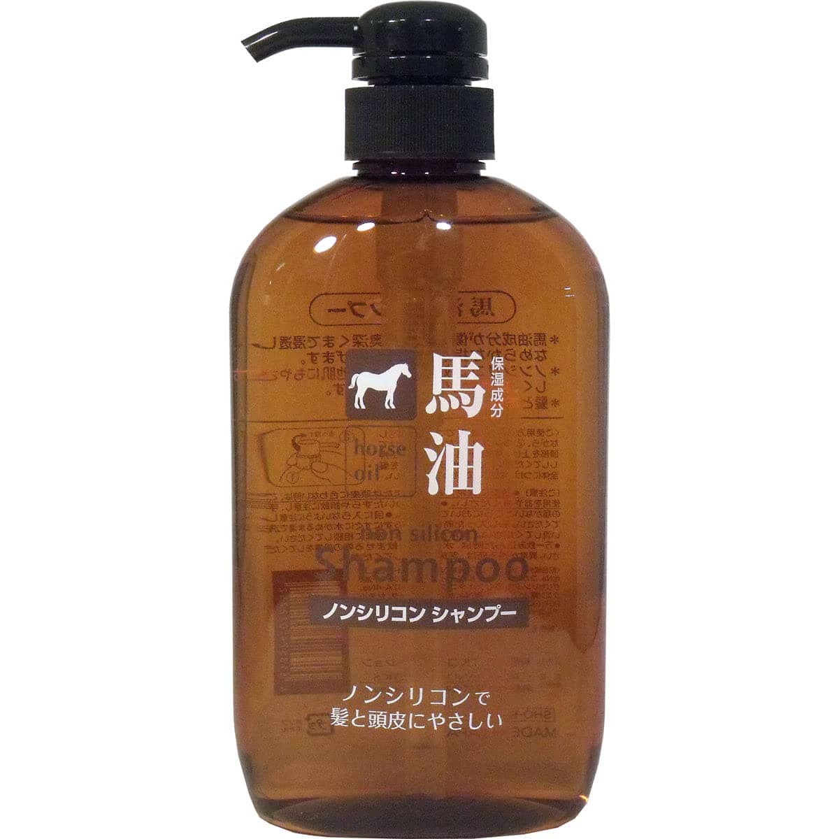Japan Health and Beauty - Kumano fat horse oil shampoo 600ml *AF27*