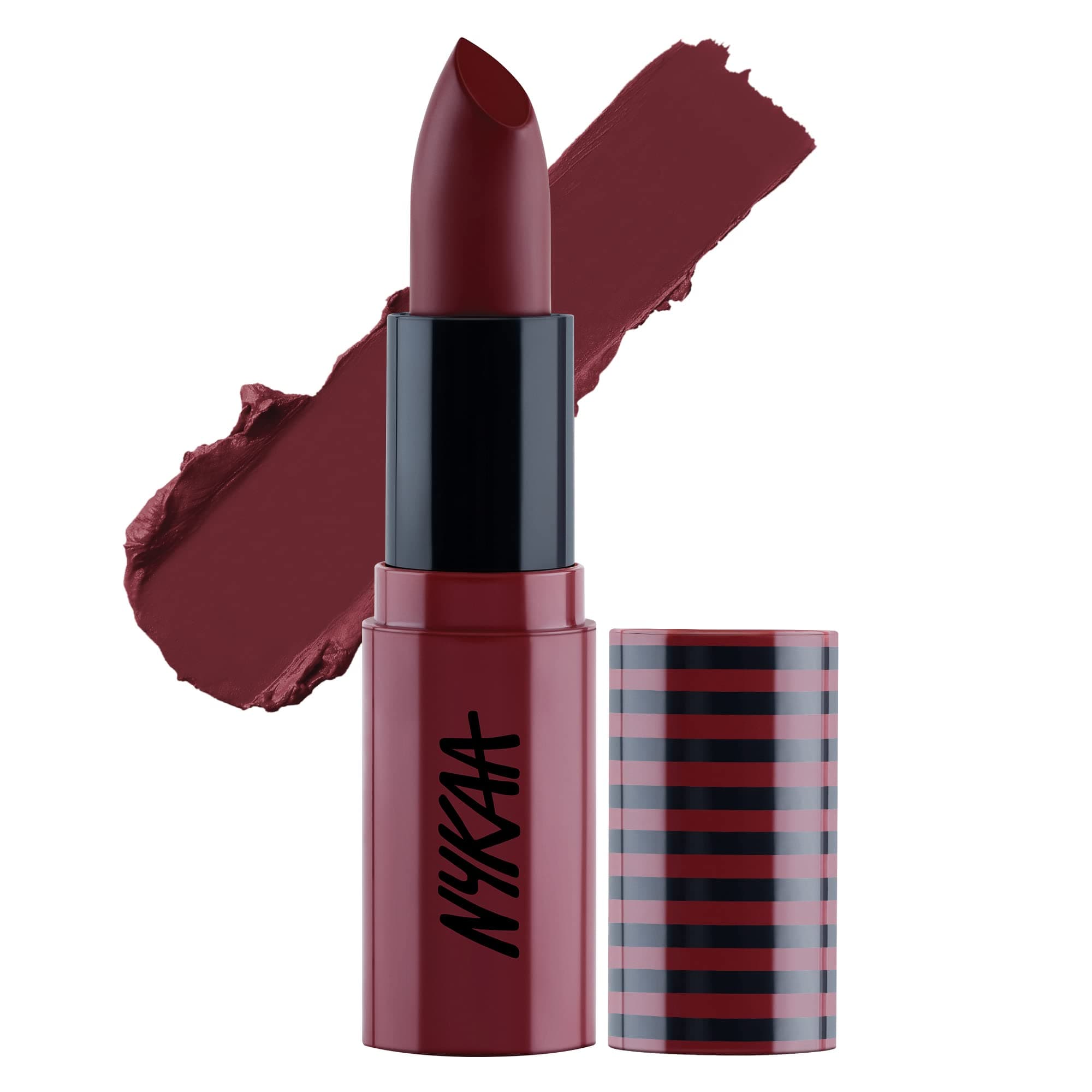 So Creme! Lipstick (Nailed It) - Maroon - Super matte finish lipstick with jojoba oil fortified formula, long-wearing, Comfortable & weightless (4.2gm)