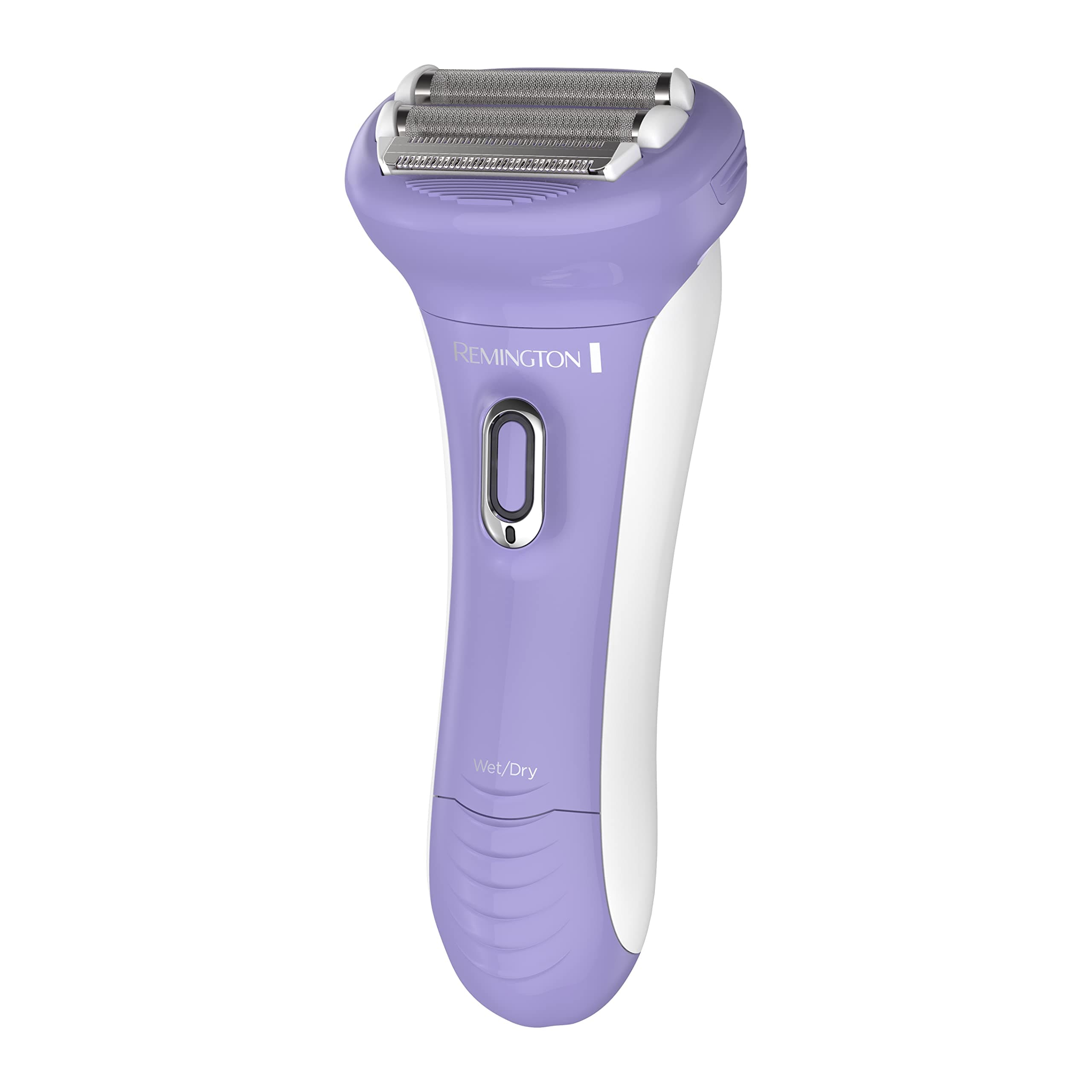 Wdf5030A Smooth & Silky Electric Shaver For Women, 4-Blade Smooth Glide Foil Shaver And Bikini Trimmer With Almond Oil Strip, Purple/White