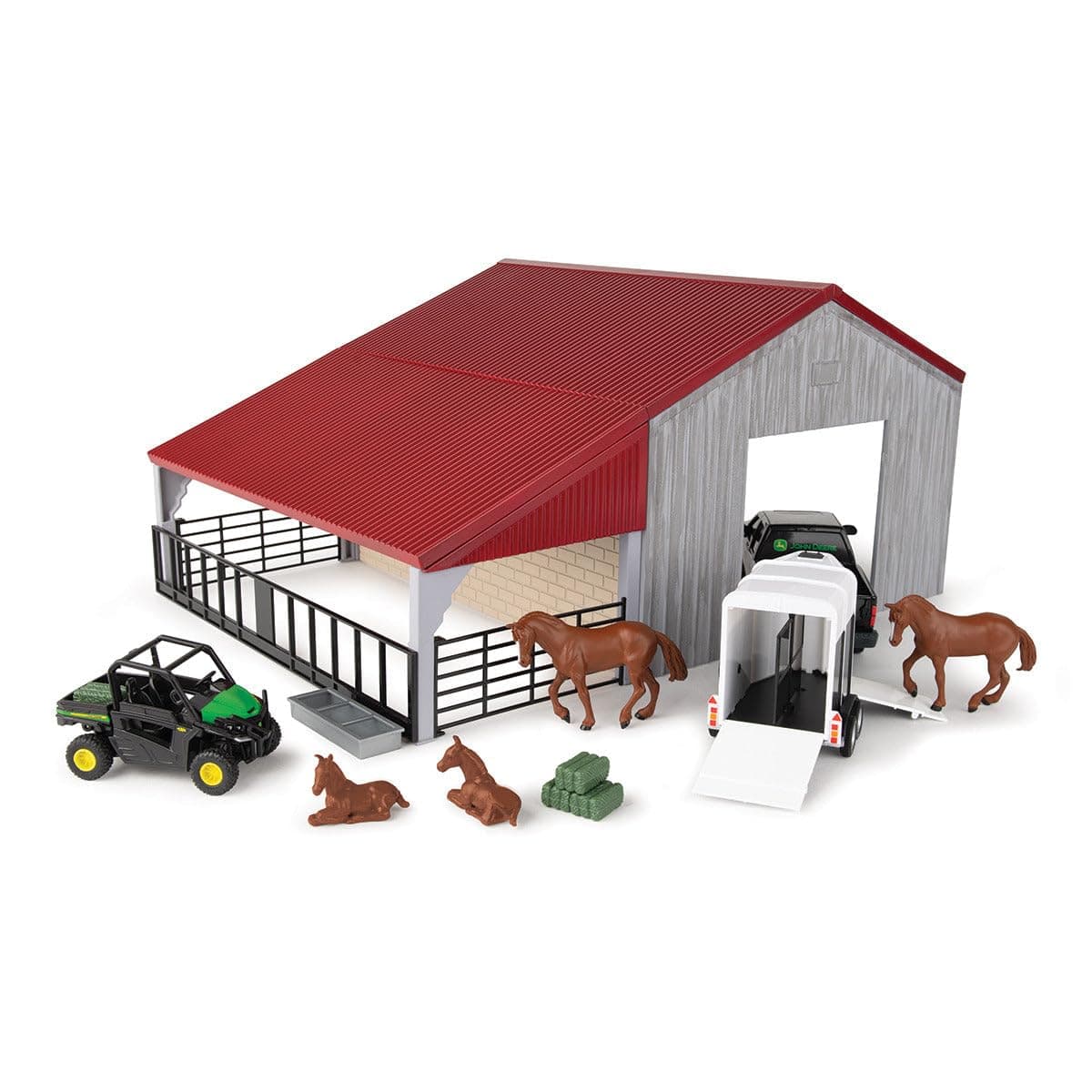 John Deere 1/32 Weathered Barn Playset Toy - LP84318