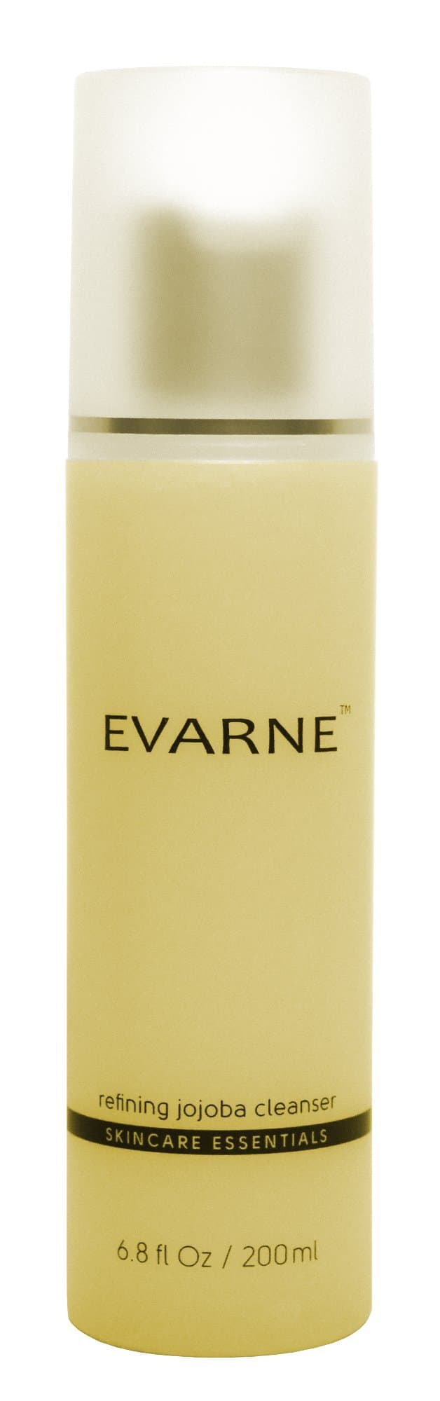 Evarne Refining Jojoba Face Wash Cleanser For Even Complexion - Paraben Free, Sulfate Free. Exfoliate, Brighten, Hydrate, Refresh, Purify
