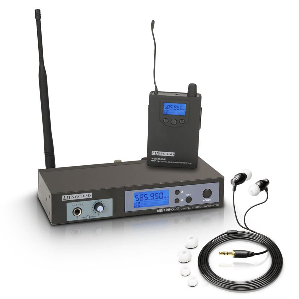 LD Systems Wireless In-Ear Monitoring System, One Size (MEI100G2B5)