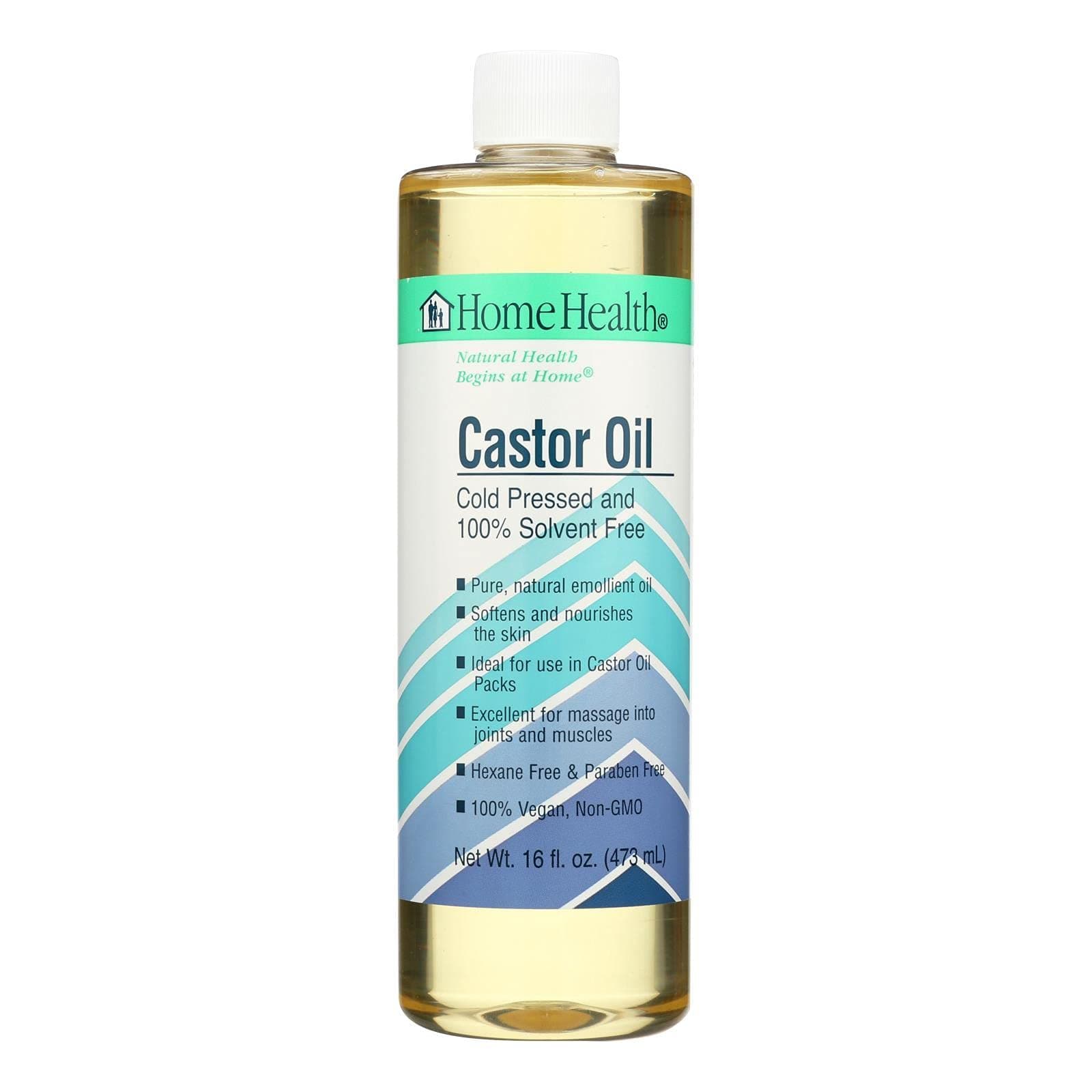 Castor Oil Home Health 16 oz Liquid