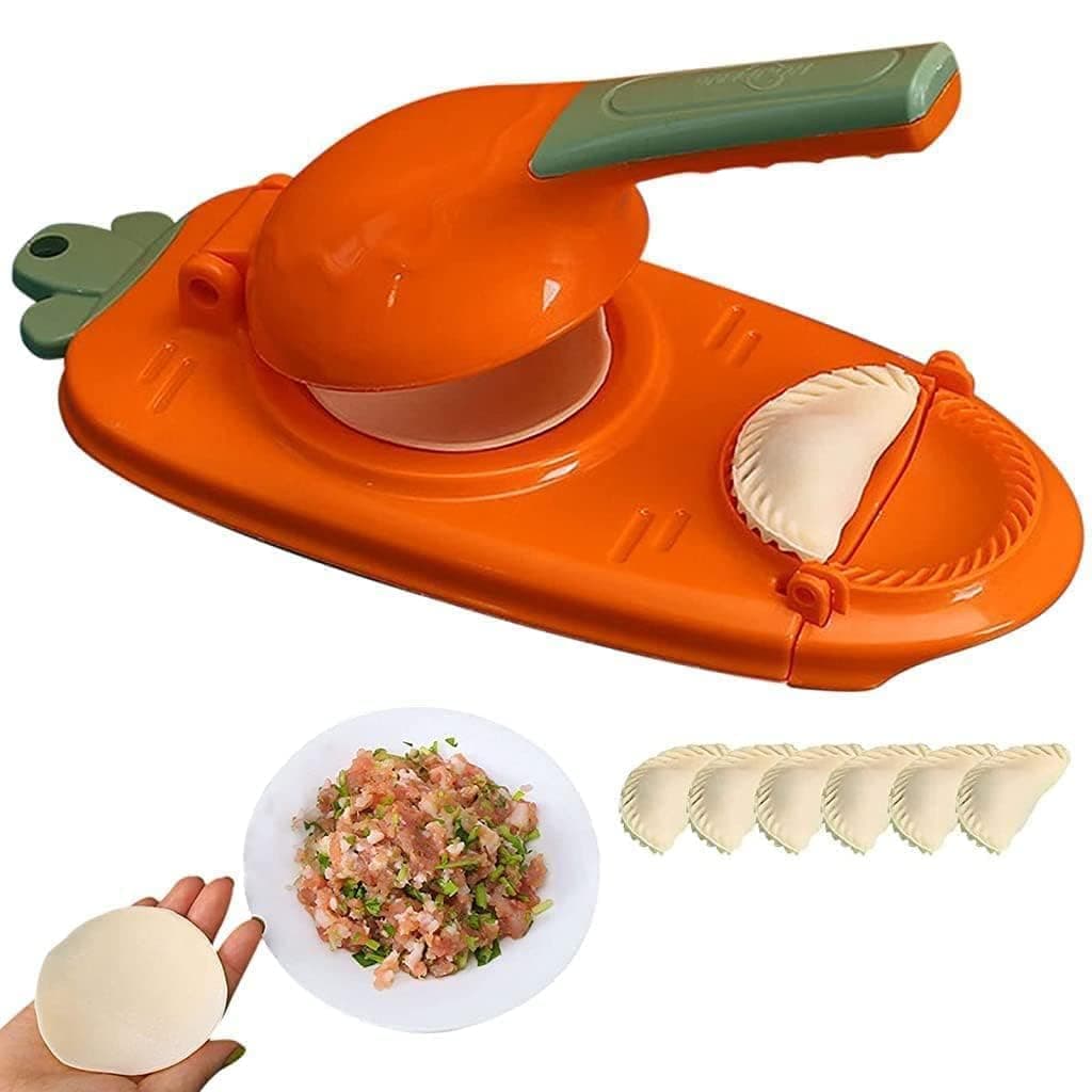 ROMINO Momo Maker, Gujiya Maker Machine, Dumpling Maker, Ghughra Mould, Momos Maker Machine for Home - 1 Pc (3)