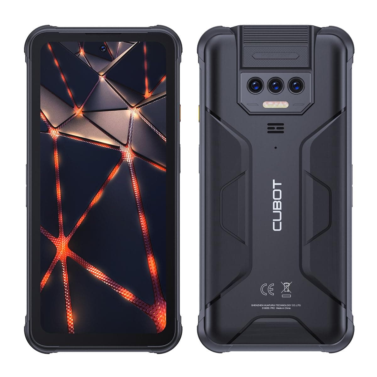 CUBOT Kingkong 8-6.5 Inch Smartphone 6GB and 256GB 48MP Camera 10600mAh Battery Android 13 OctaCore Processor Black