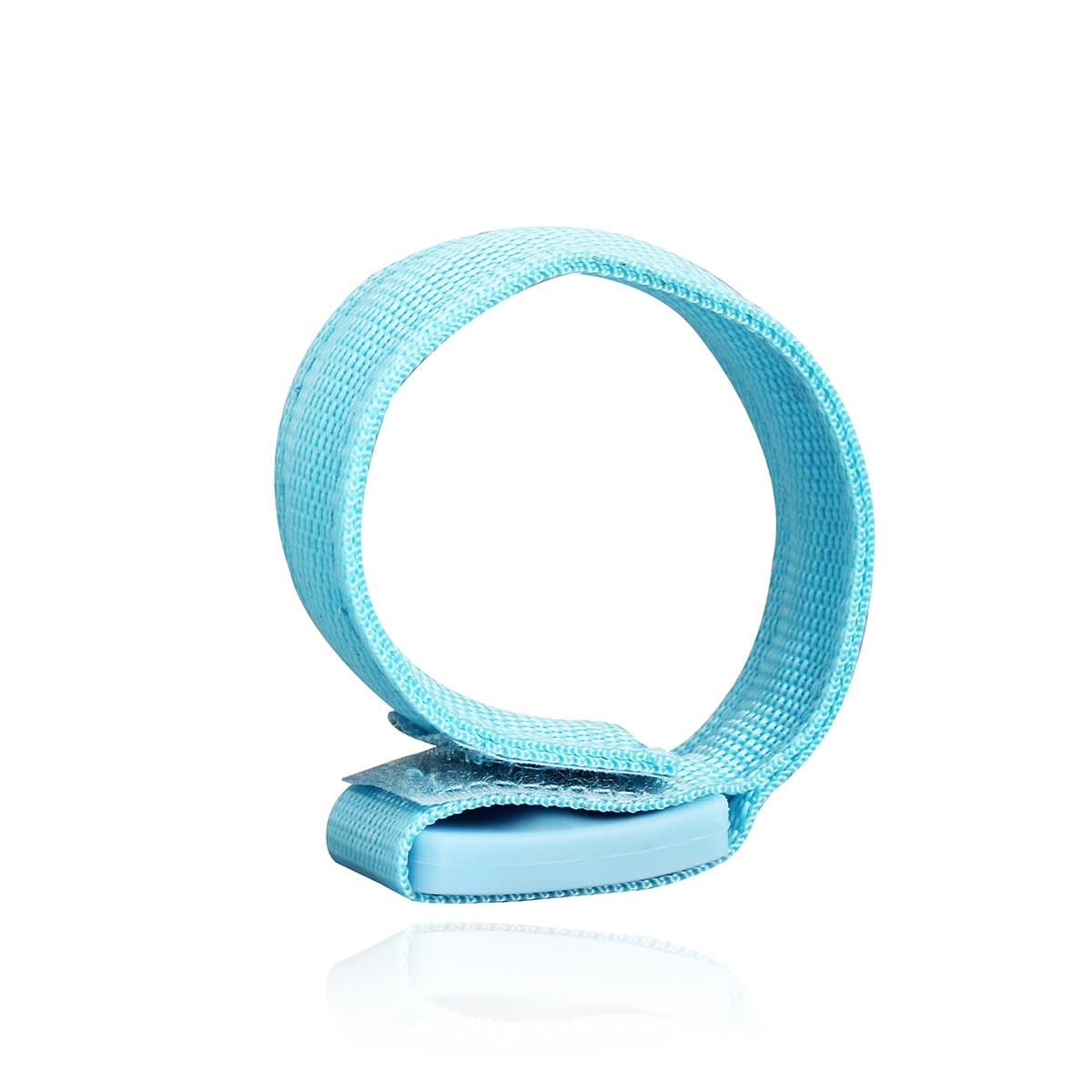 HOUZON Multi Color LED Light Up Wrist Band Strap Arm Nylon Bracelet Blue