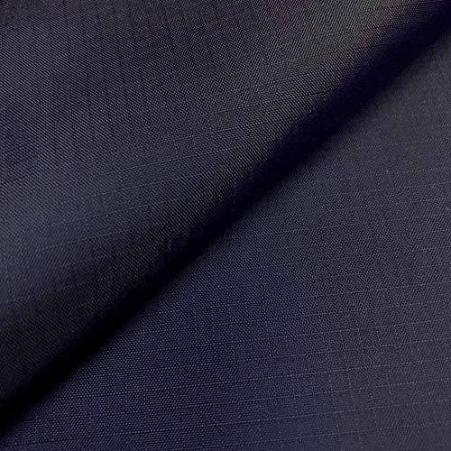Ottertex Nylon Ripstop Fabric DWR Coated 70 Denier 1.9oz 62/63" Wide Waterproof Tent Water Repellent Dustproof Airtight Inflatable Flag Tarp Cover Fabric for Kites (1 Yard, Navy Blue)