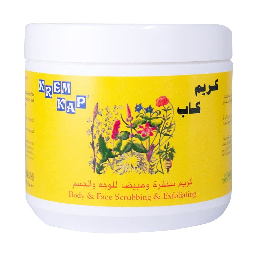 Krem Kap Body & Face Scrubbing & Exfoliating, For All Skin Types, Remove Dead Skin, Increase Skin Smoothness, 500 ml, No Scent