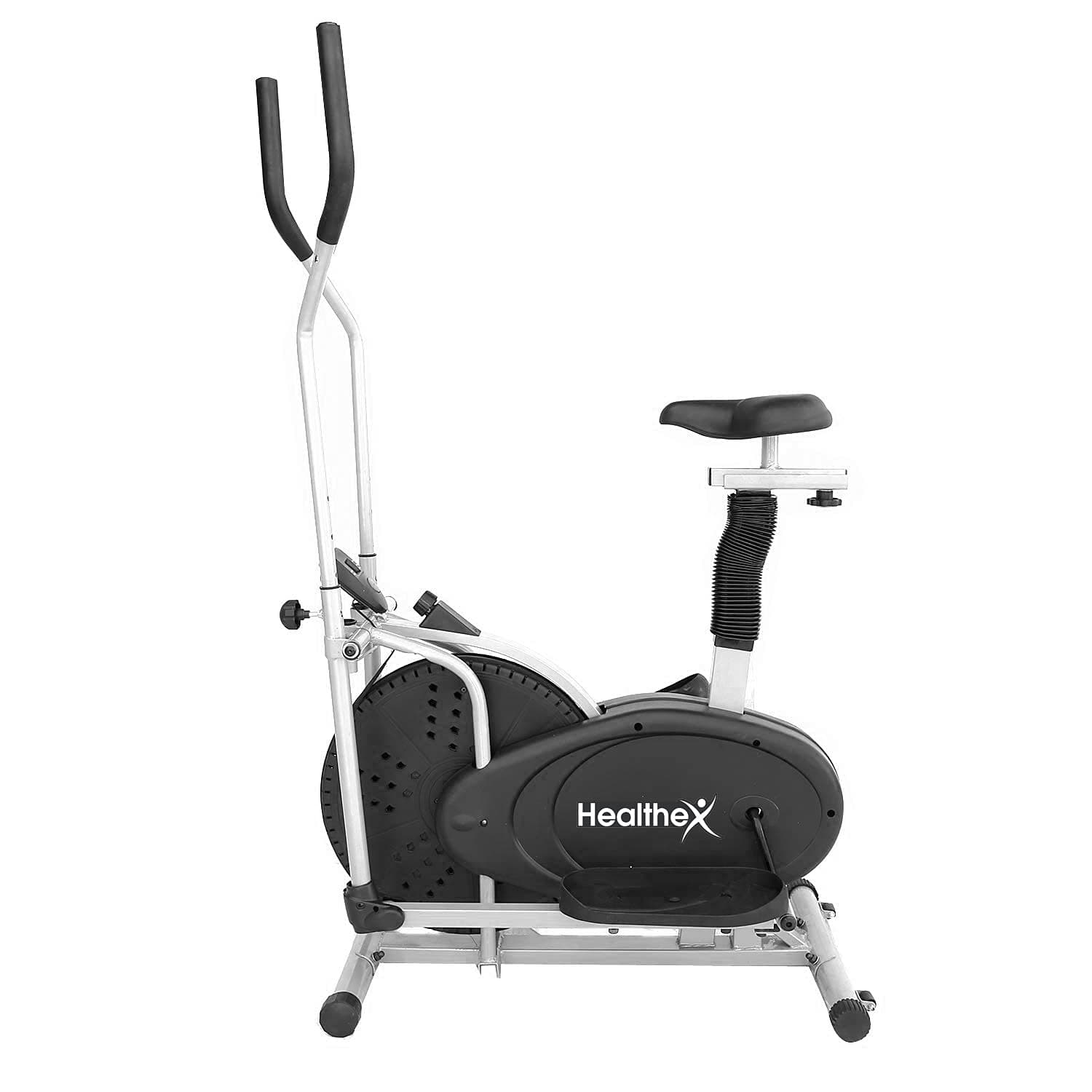 Healthex Orbitrac 4 in 1 Exercise Bike , Black