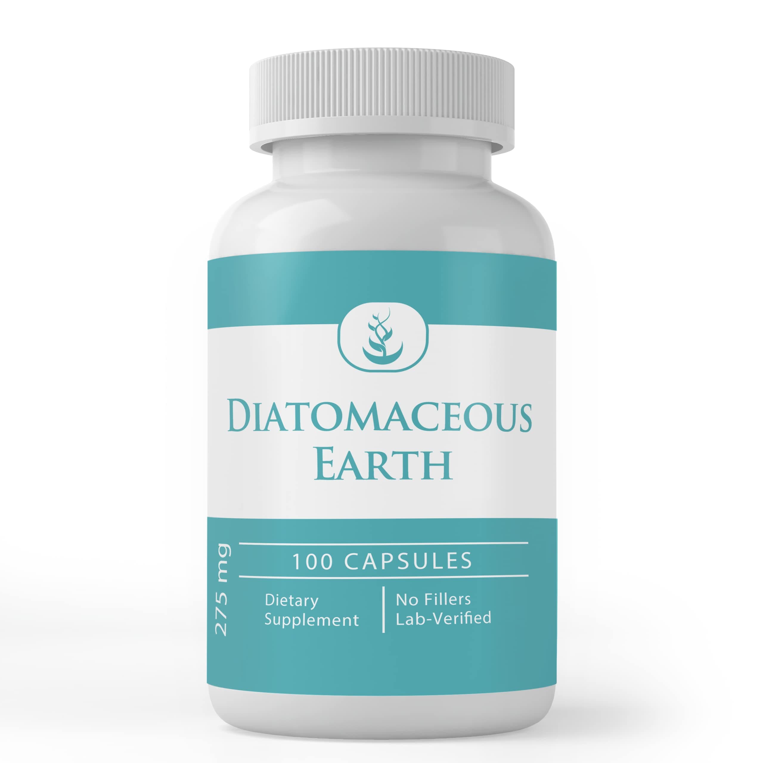 Pure Original Ingredients Diatomaceous Earth, (100 Capsules) Pure, No Additives Or Fillers, Lab Verified
