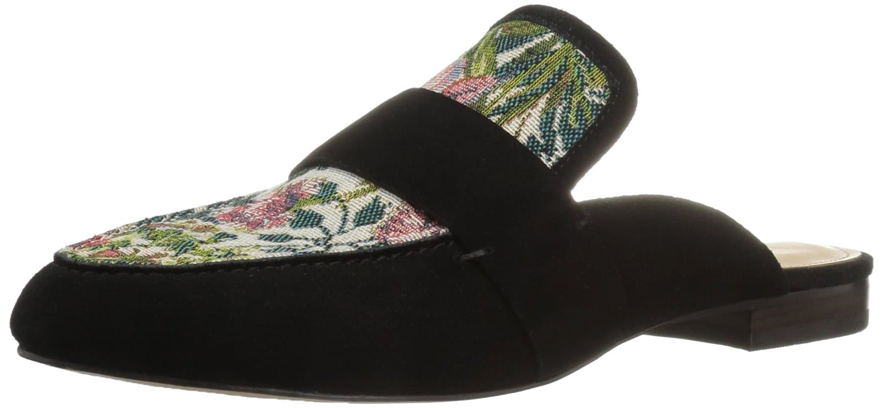 Amazon Brand - The Fix Women's French Floral Tapestry Slide Slip-on Loafer