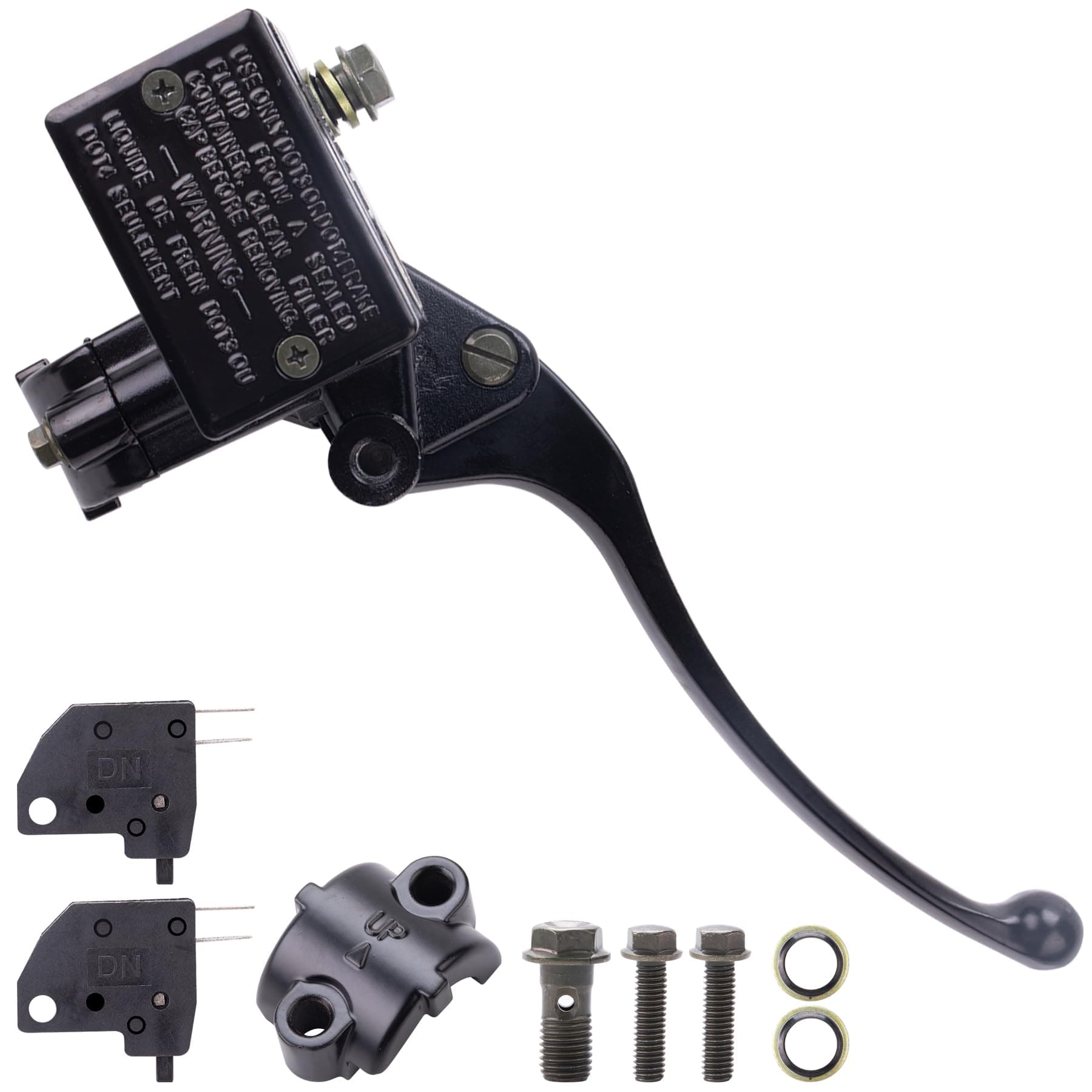 Replacement 7/8" Brake Master Cylinder Reservoir for Honda TRX TRX250 TRX300 350 400 450 Rincon CBR 750 Foreman 400 Rancher 400 500 Yamaha Kawasaki Suzuki Raptor