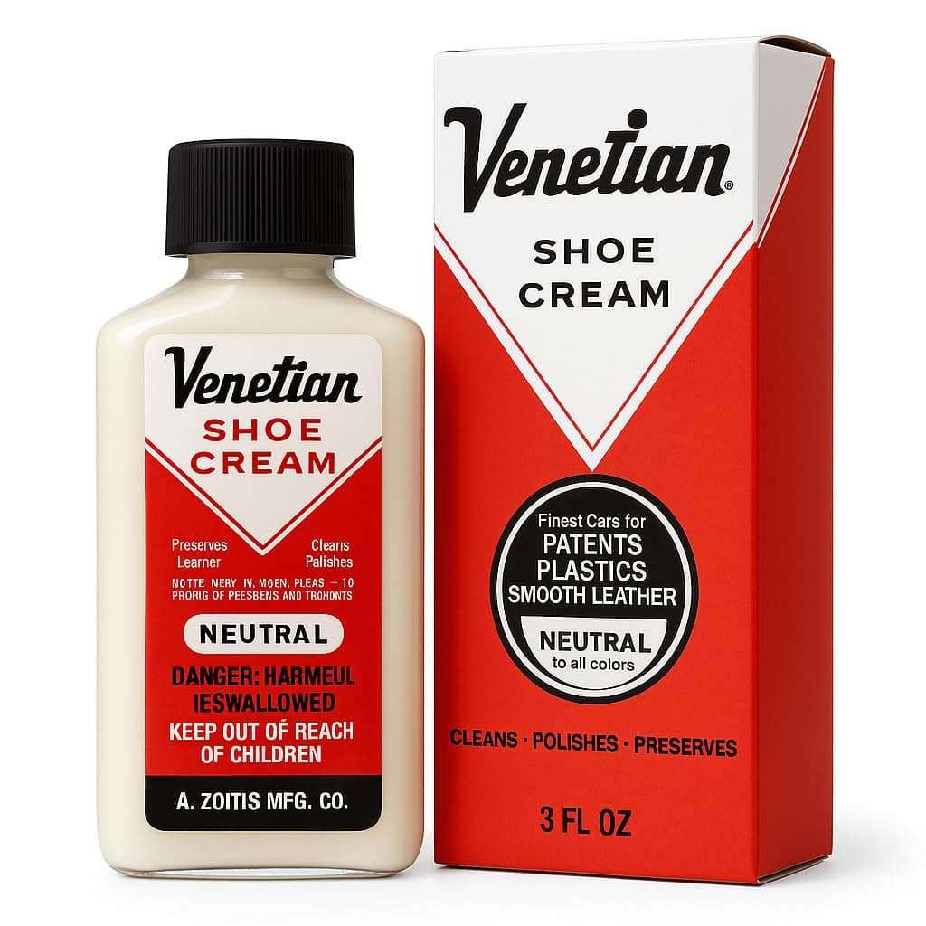 Venetian Shoe Cream, 3 Ounces, Neutral