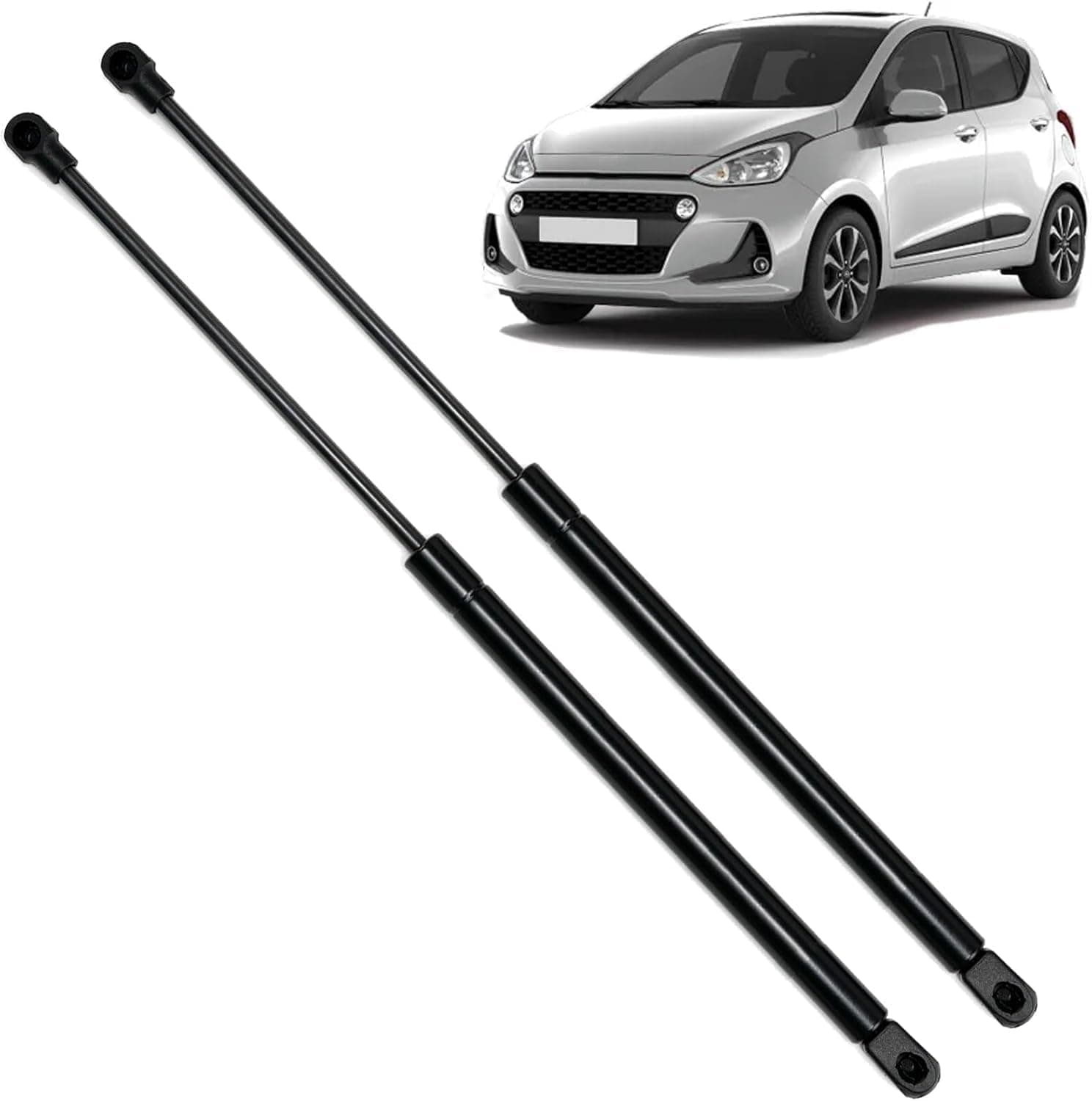 AUTOXBERT Car Rear Tailgate Boot Gas Struts For Hyundai i10 PA (2007-2017) Hydraulic Boot Gas Springs Lift Support Structs 817700X000, 2Pcs