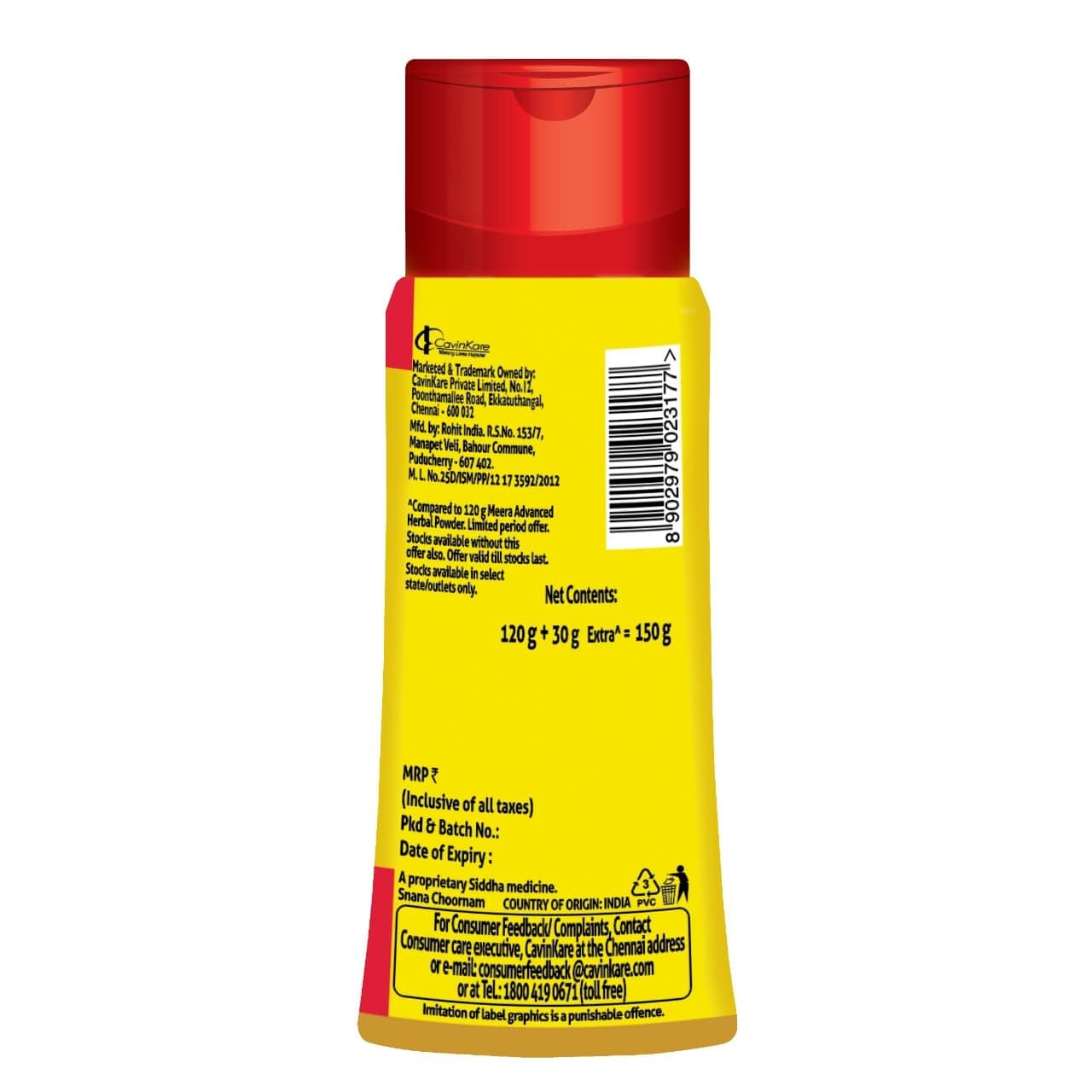 Herbal Hair Wash Powder, 120 gm