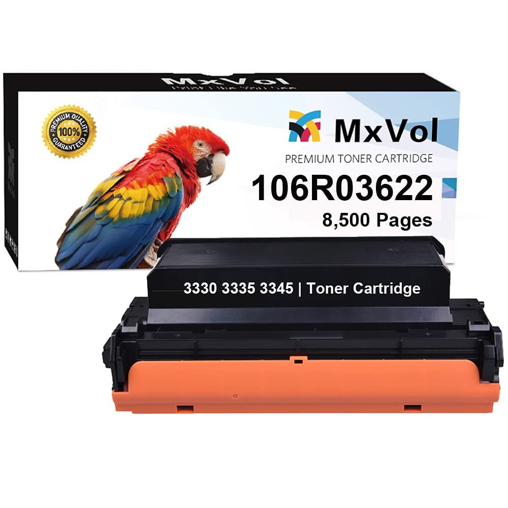 Compatible WorkCentre 3335 3345 Phaser 3330 106R03622 Toner Cartridge use for Xerox 3335 3335/DNI 3345 3345/DNI 3330 3330/DNI Printer, High Capacity 8,500 Pages (1-Pack, Black)