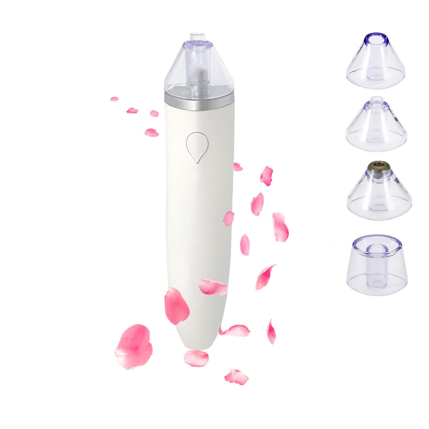 Blackhead Remover, Blackhead Extraction Suction Tool, Electric Facial Pore Cleaner, Vacuum Comedone Extractor, Microdermabrasion head electrical face cleansing for Pimple/Blemish/Acne/Zit, USB Charge (B001)