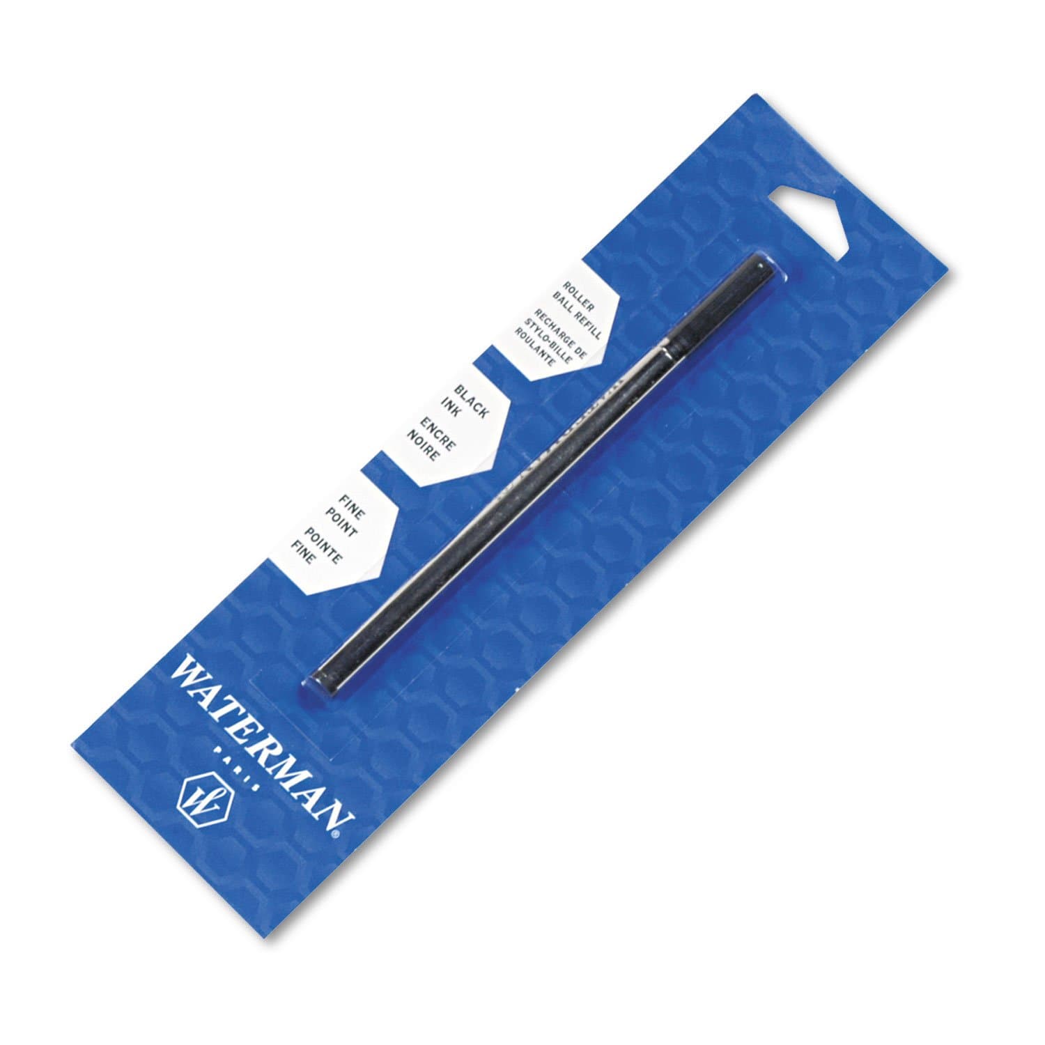 Waterman Products - Waterman - Refill for Waterman Roller Ball Pens, Fine, Black Ink - Sold As 1 Each - Flawless ink delivery. - Precision point. - Strict manufacturing standards; superior quality.