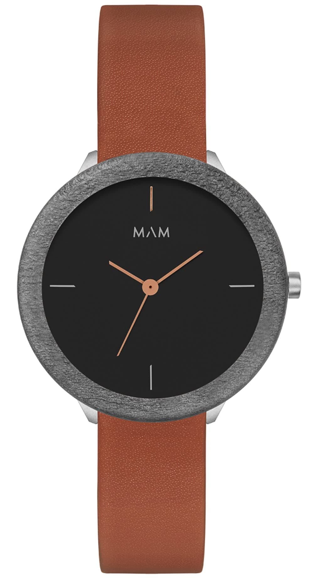 MAM Originals · Stainless Dark | Women’s Watches | Minimalist Design | Watch Made from sustainably sourced Wood and Recycled Stainless Steel