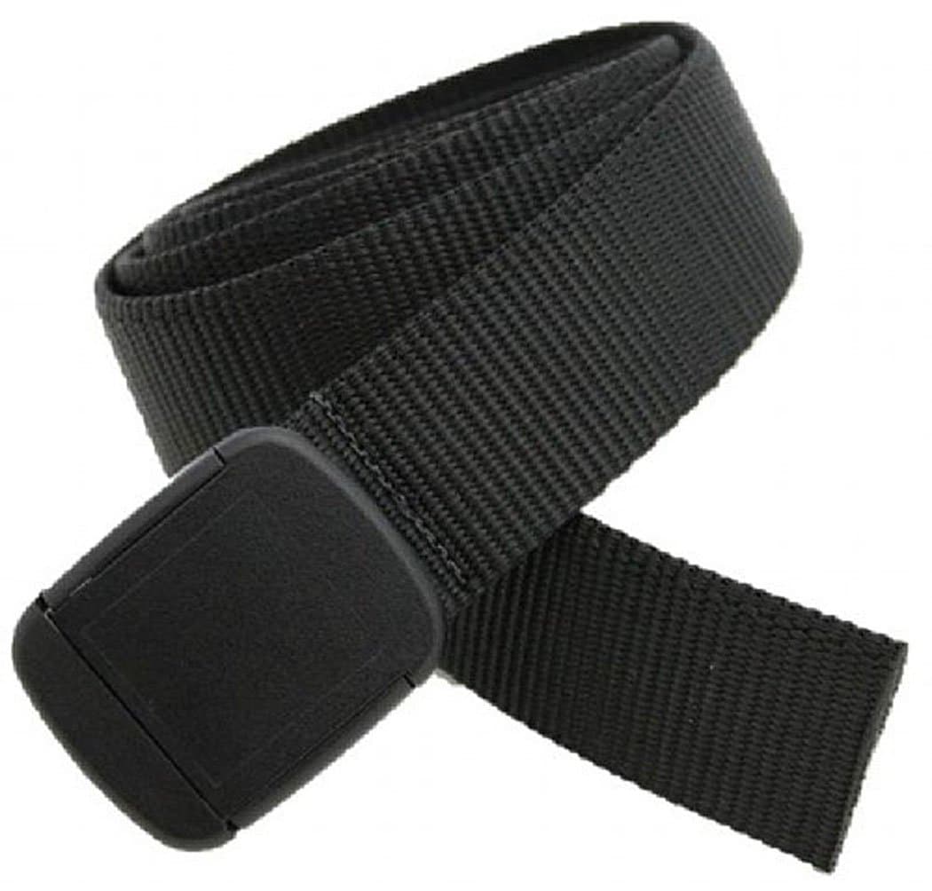 Nylon Outdoor Hiker Belt Easy Trim Webbing for Perfect Fit Up to Size 42in Heavy Duty Plastic Adjustable Buckle