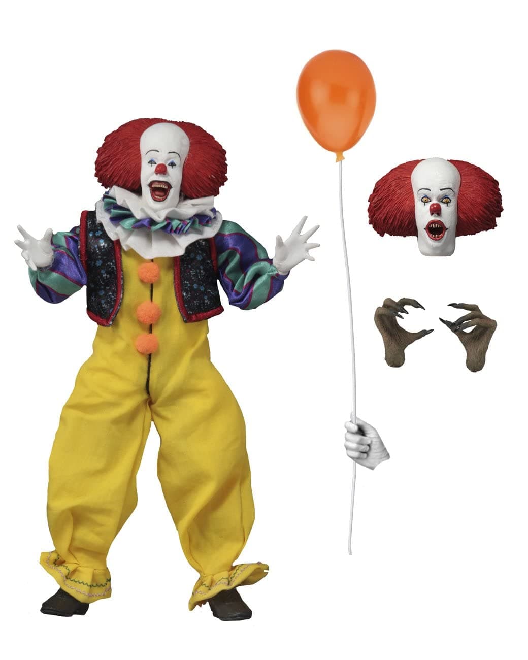 NECA IT 1990 Pennywise 8IN Retro AF