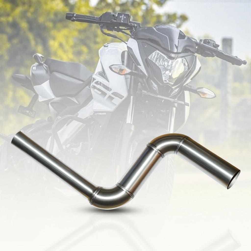 Vagary Exhaust Middle Muffler Bend Pipe for Bajaj Dominar 400/ Bajaj Pulsar RS 200, NS 200