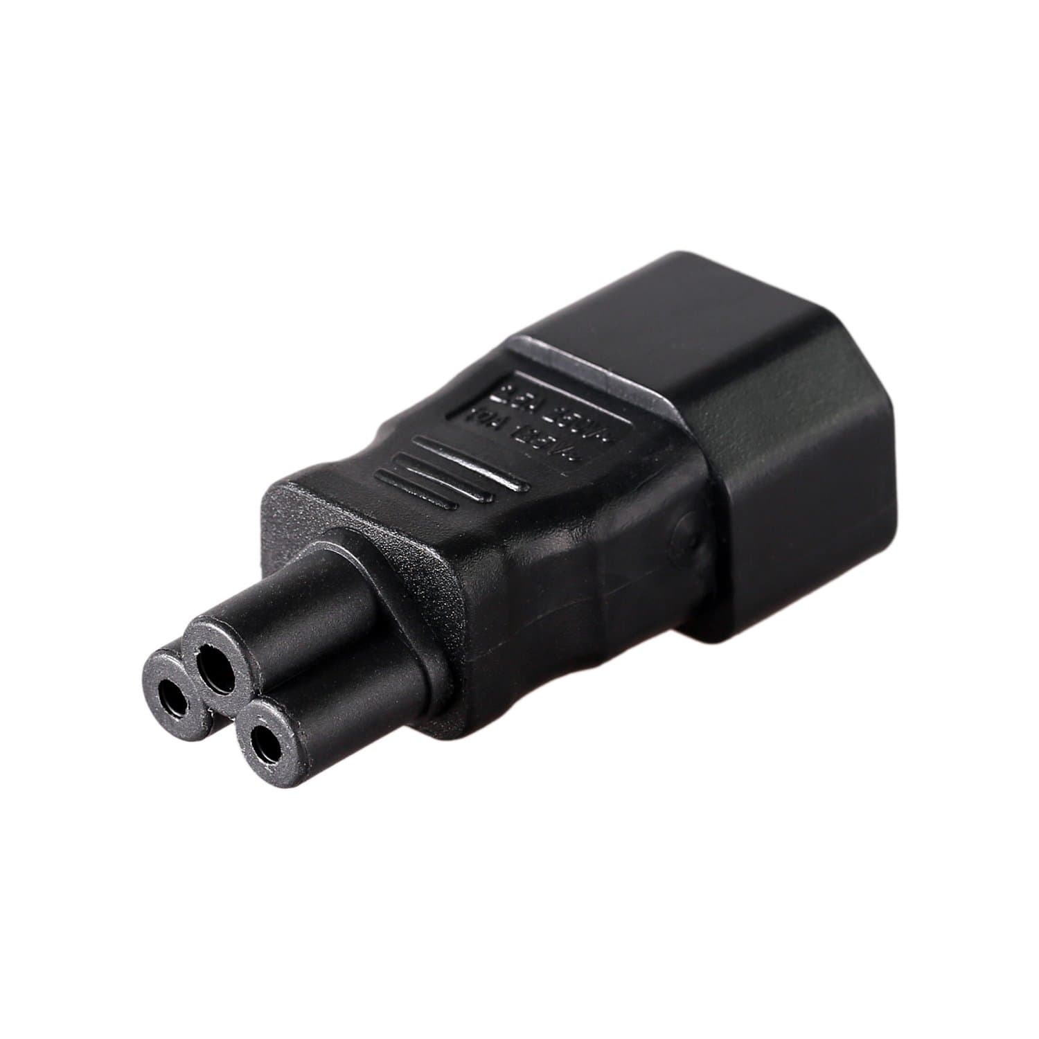 LINGLING ONE IEC 320 Power Adapter C14 to C5 Converter Plug 3 Poles IEC Socket Mickey Mouse C5 to C14 Connector Straight Headed IEC Extender Power Adapter