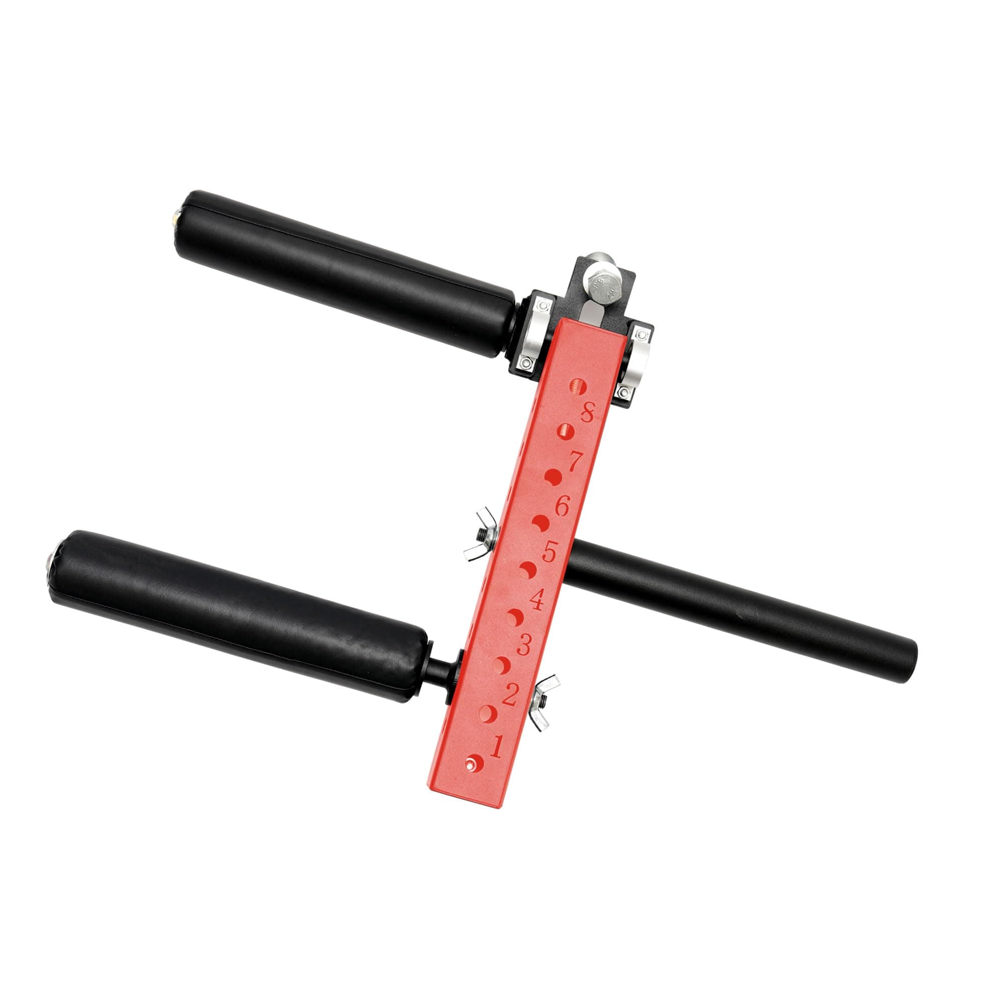 EVERYMATE Seated Leg Strength Extension and Curl Athletic Practice Machine,Adjustable Leg Fitness Equipment Attachment, Fitness Squat Rack Accessories