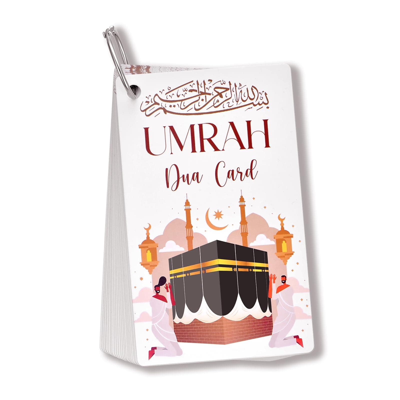 20 Umrah Gift Cards - Step by Step Guide to Umrah Duas & Prayers