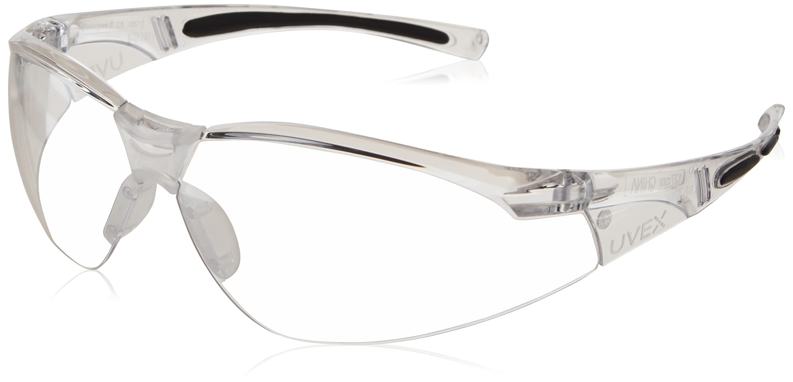 Uvex Honeywell Home UVEX by Honeywell A800 Series Safety Eyewear Clear Lens with Anti-Scratch Hardcoat
