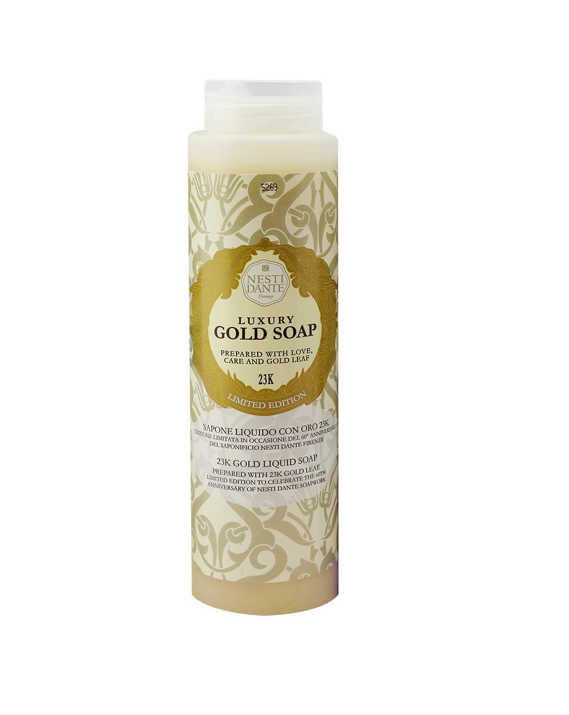 Luxury Gold Soap 60th Anniversary Bath & Shower Gel 10.2oz/300ml