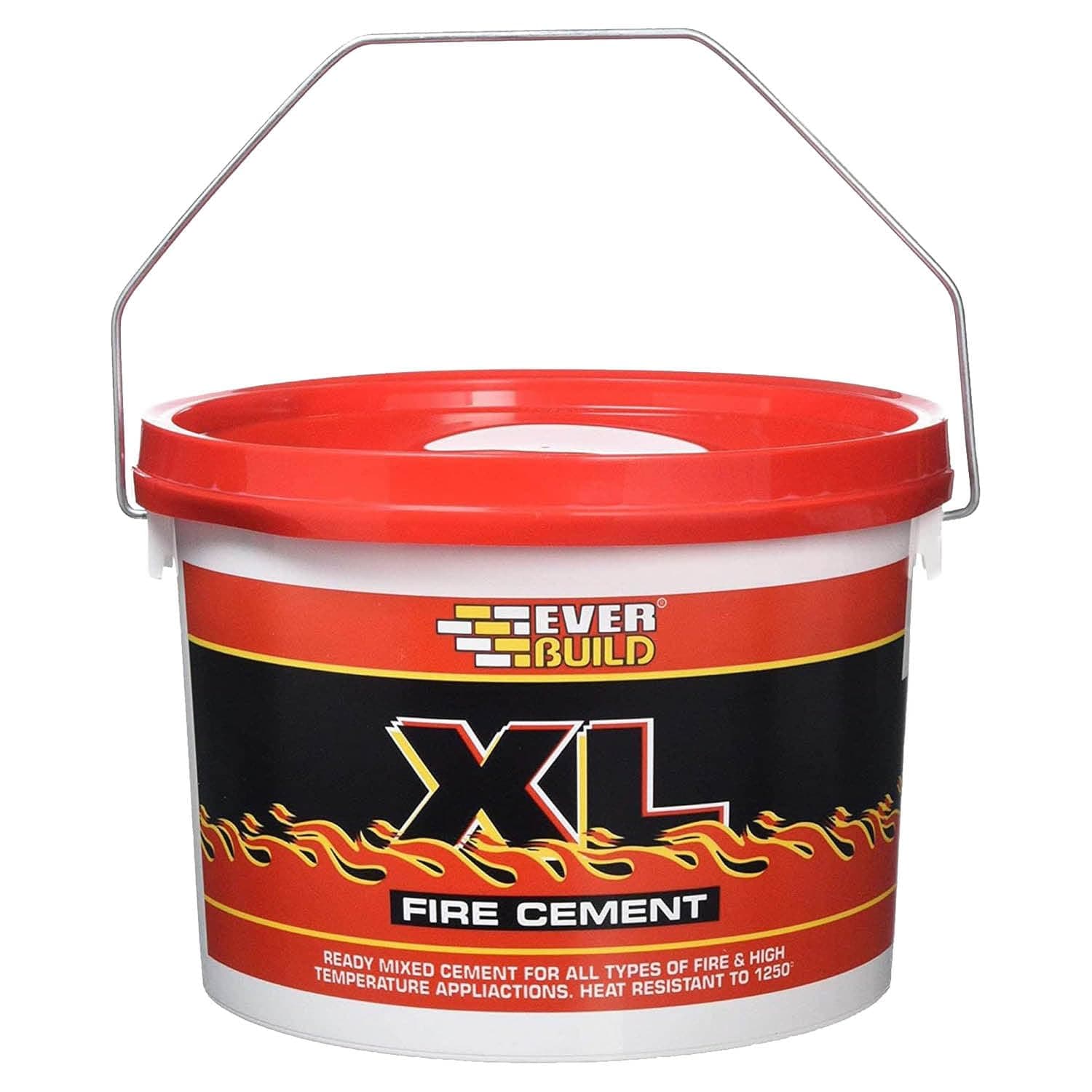 XL Fire Cement – Ready Mixed – Resistant to Temperatures Up to 1250˚C – Buff – 2kg