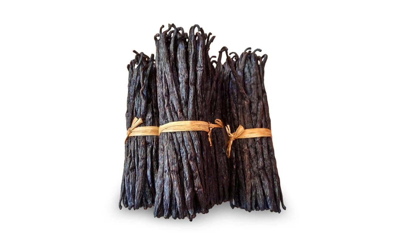 Bhurama agri Premium Vanilla Bean Pods | 20-25 Pod Gourmet Grade A Vanilla Pods 15cm+ | Rich Flavor & Aromatic Beans for Baking, Cooking & DIY Extracts (100 Gram)