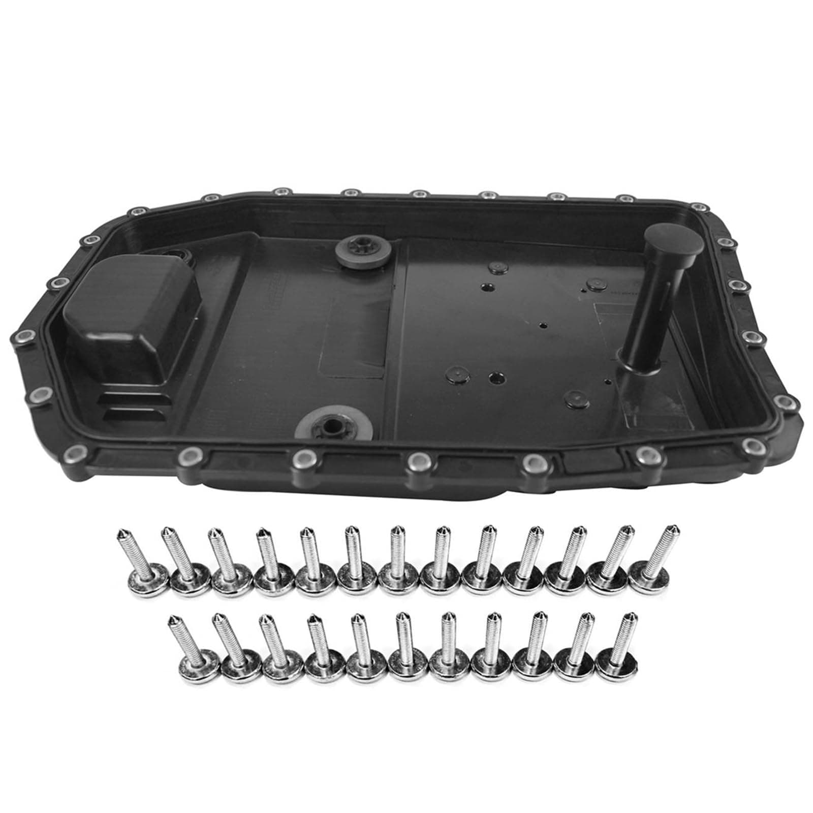 Bapmic 24152333907 6HP19 Transmission Oil Pan with Gasket Screw Repait Kit for BMW