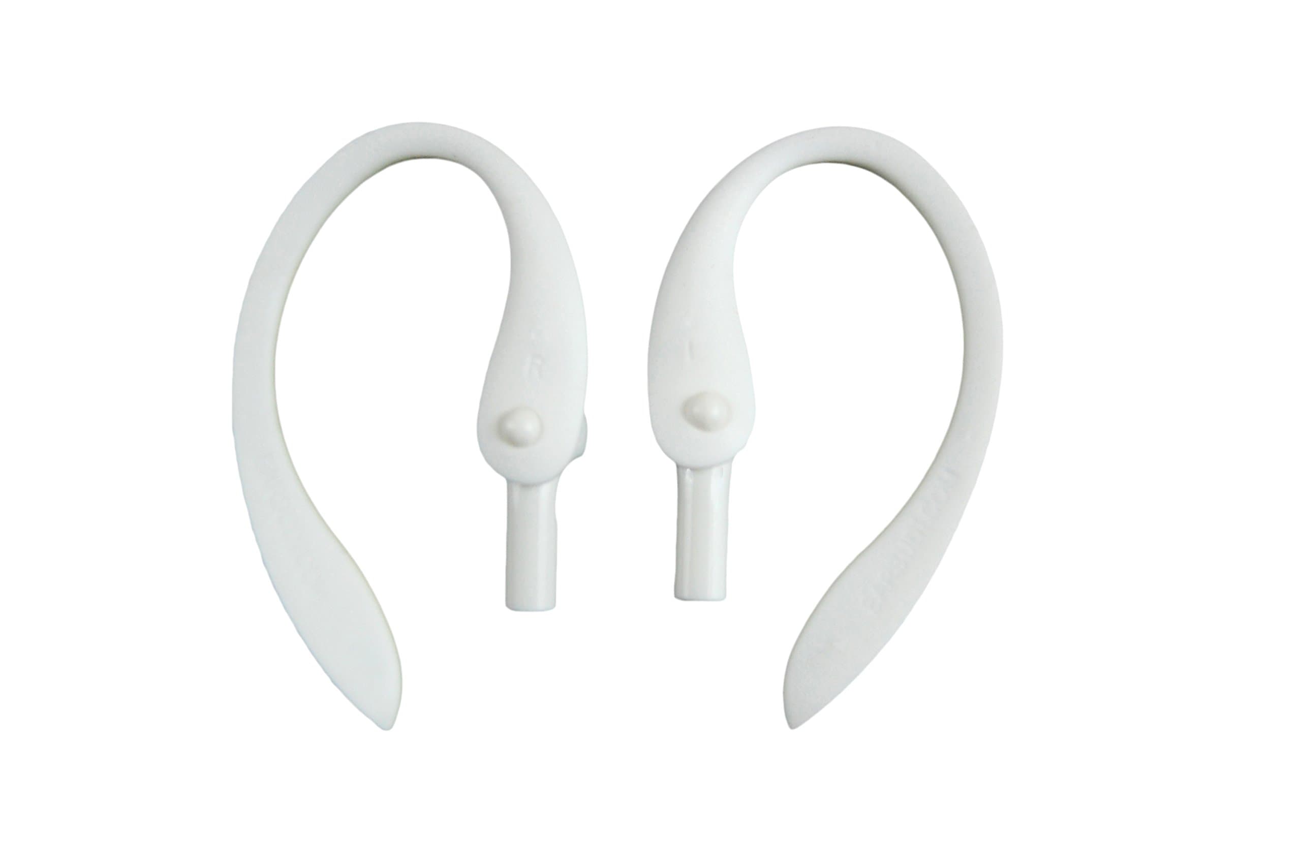 FLEX - Clips on and off Your Apple iPhone wired EarPods Bends for Amazing Custom Hold on your Ear Designed for your wired EarPods that come free with the latest iPhone models White