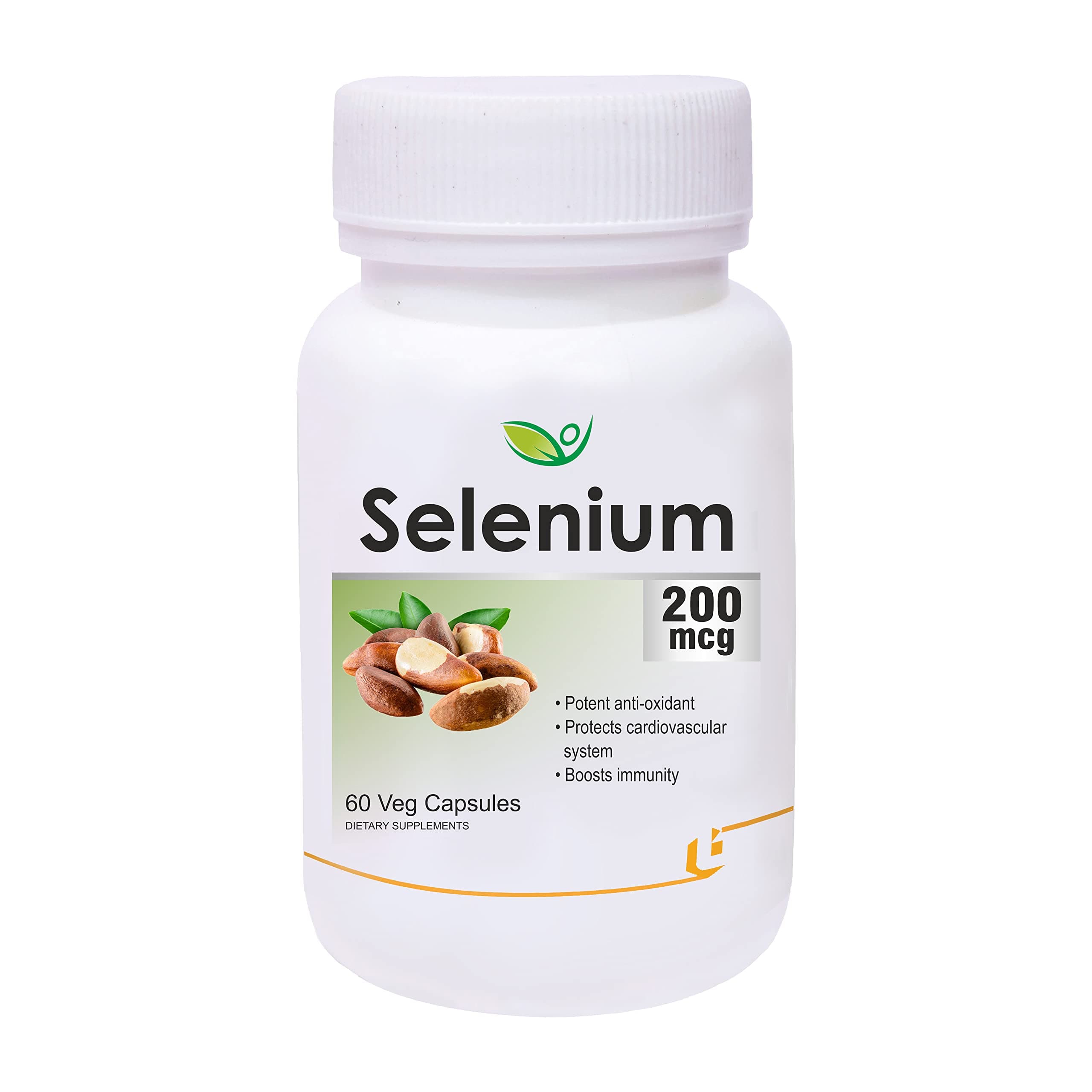 - Biotrex Nutraceuticals Selenium 200 (mcg) for Immune System, Thyroid, Prostate and Heart Health | 60 Vegetarian Capsules