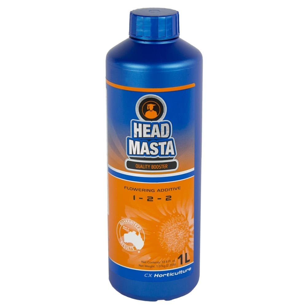 Head Masta 1 Liter - Plant Nutrient and Supplement, Increase Taste, Flavor and Potency, Increase Oils, Increase Quality of Flowers
