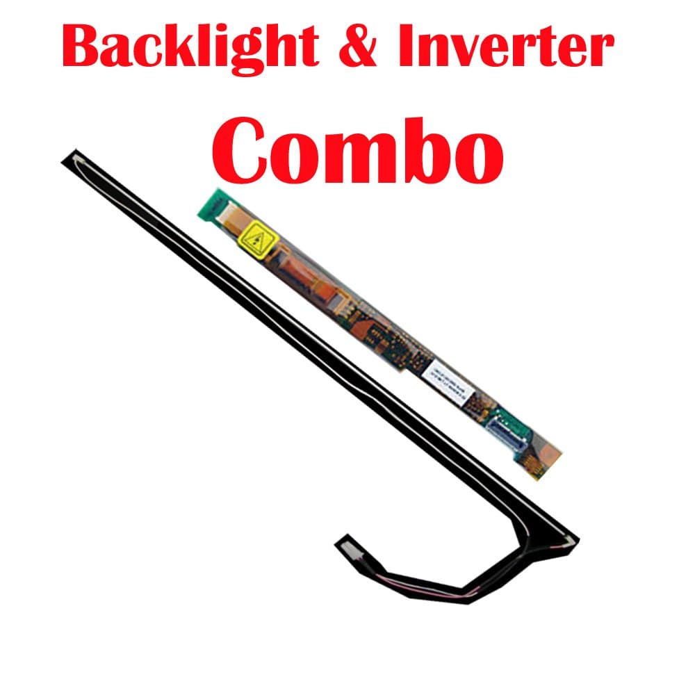 15.4" WXGA/WXGA+/WUXGA LCD Inverter Board and CCFL Backlight with Wire Harness Combo for Dell Laptop/Notebook Inspiron 1501 1520 1521 1525 1526 6400 E1505 Latitude 131L D531 D820 D830 Precision M4300 M4400 M65 M70 Vostro 1000 1500 XPS M1530