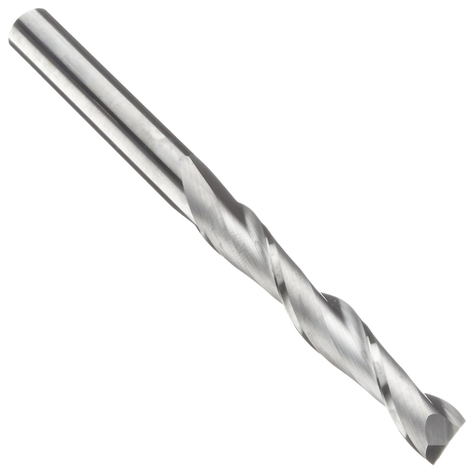 Niagara CutterN85267 Carbide Square Nose End Mill inch Uncoated (Bright) Finish Roughing and Finishing Cut 30 Degree Helix 2 Flutes 1.5 Overall Length 0.125 Cutting Diameter 0.125 Shank Diameter