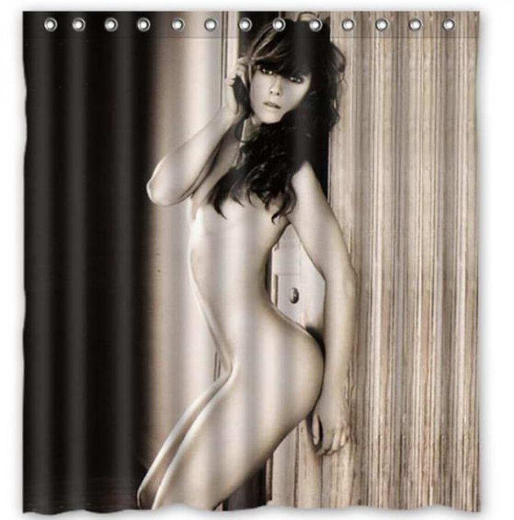 Sexy Naked Girl christmas decoration Gift Moden Shower Curtain Good Gift Bathroom Waterproof 66"x72"