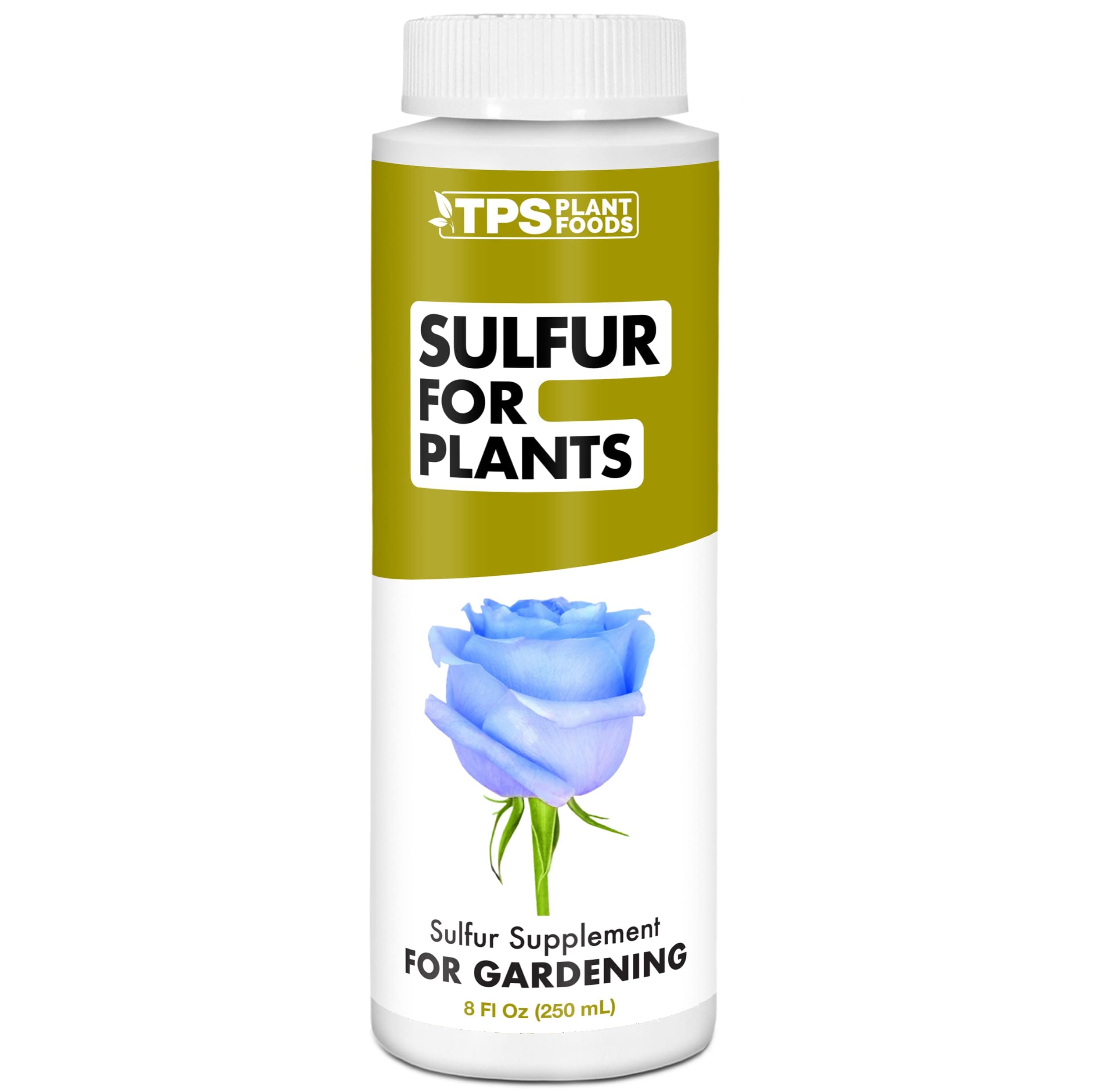Sulfur Fertilizer – Liquid Sulfur Amendment for Greener Leaves, Better Nutrient Uptake & Stronger Plants, 8 oz