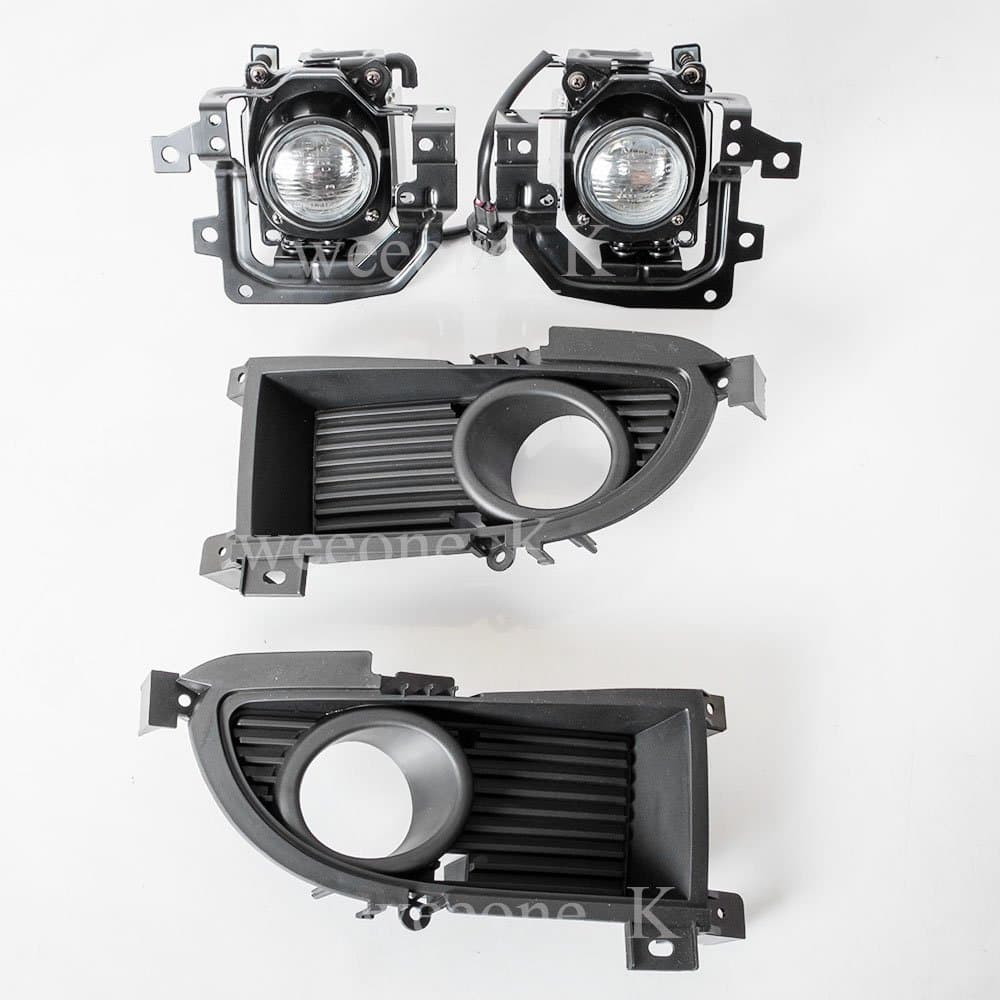 K1AutoParts Spot Fog Light Lamp Kit Fit For Mitsubishi Lancer Cedia 2004 2005 2006 V.2