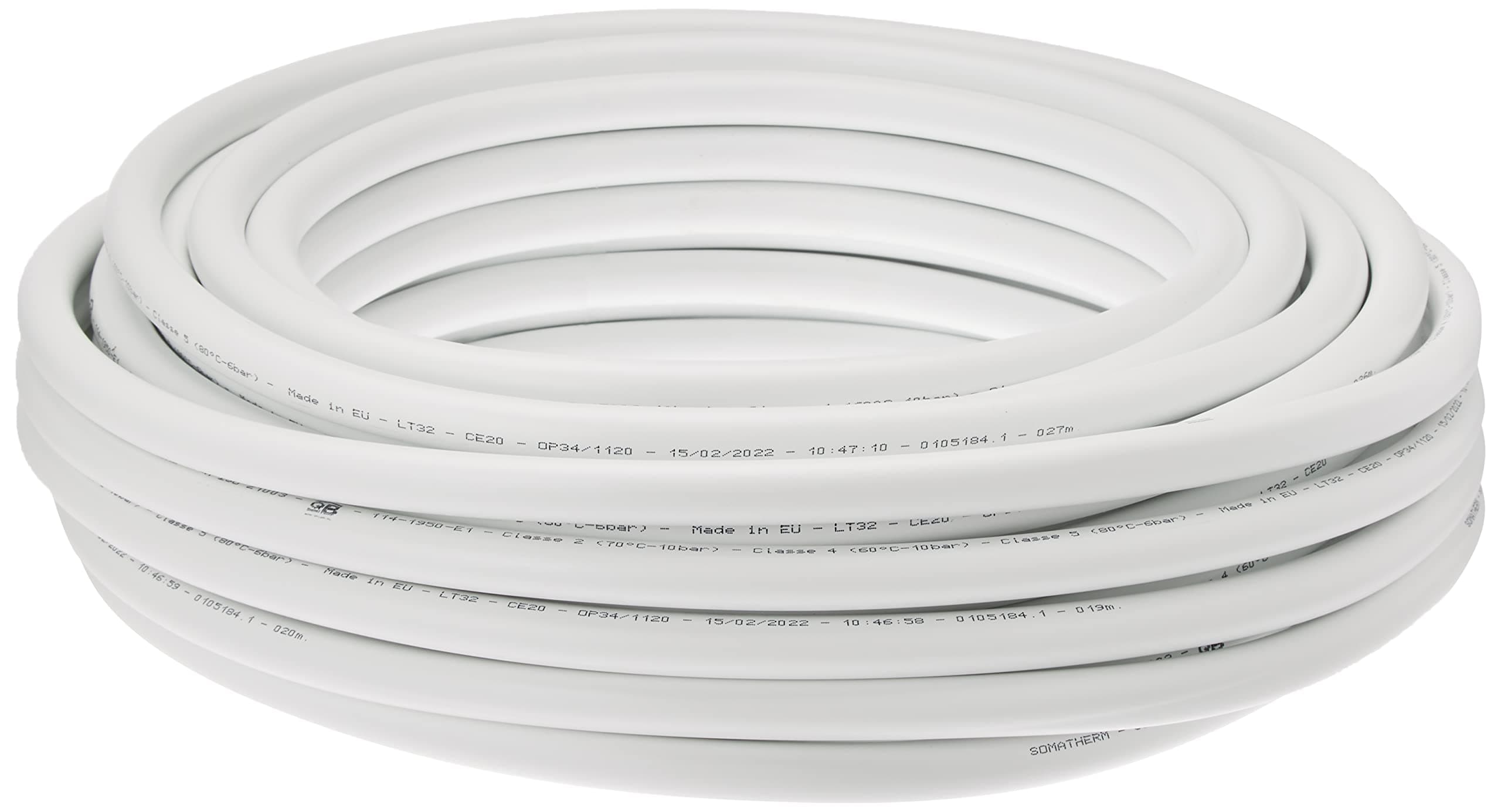 SOMATHERM FOR YOU 302-16-25S Multi-Layer Tube Bare (0.2 mm) Diameter 16-25 m Crown, Grey