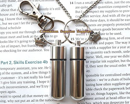 Princess Urn Cremation Necklace and Keychain Jewelry - Princess Cremation Necklace Jewelry -Ashes Necklace Jewelry - Memorial Jewelry-Princess Cremation Locket