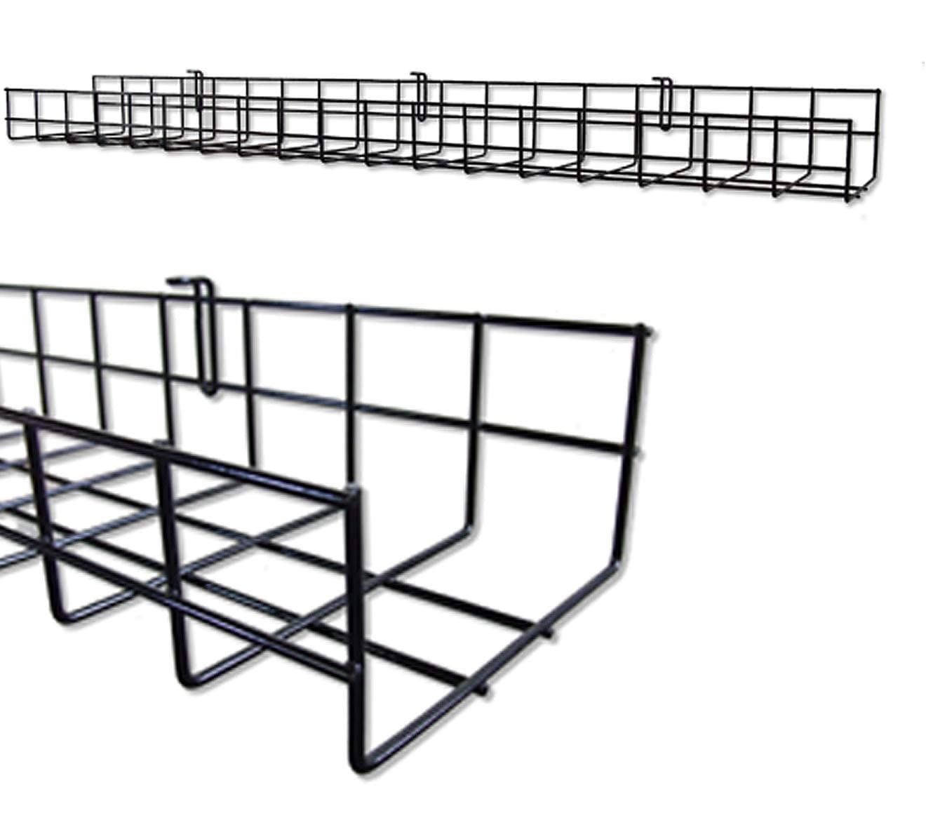 Northland Online Under Desk Cable Organizer 36 Inch Wire Tray | Under Table Cord Management Basket | Heavy Duty Steel