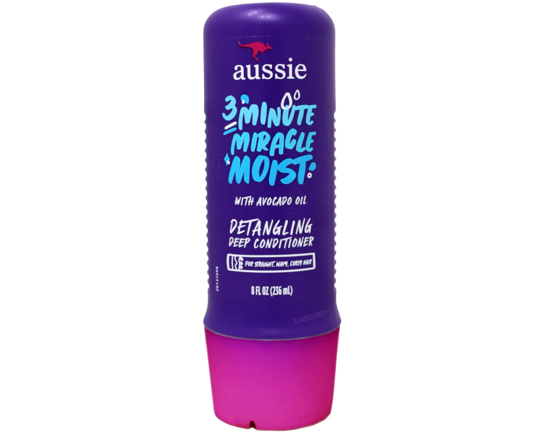 3 Minute Miracle Moist Detangling Deep Conditioner Treatment with Avocado Oil, 8 fl oz, Paraben and Sulfate Free