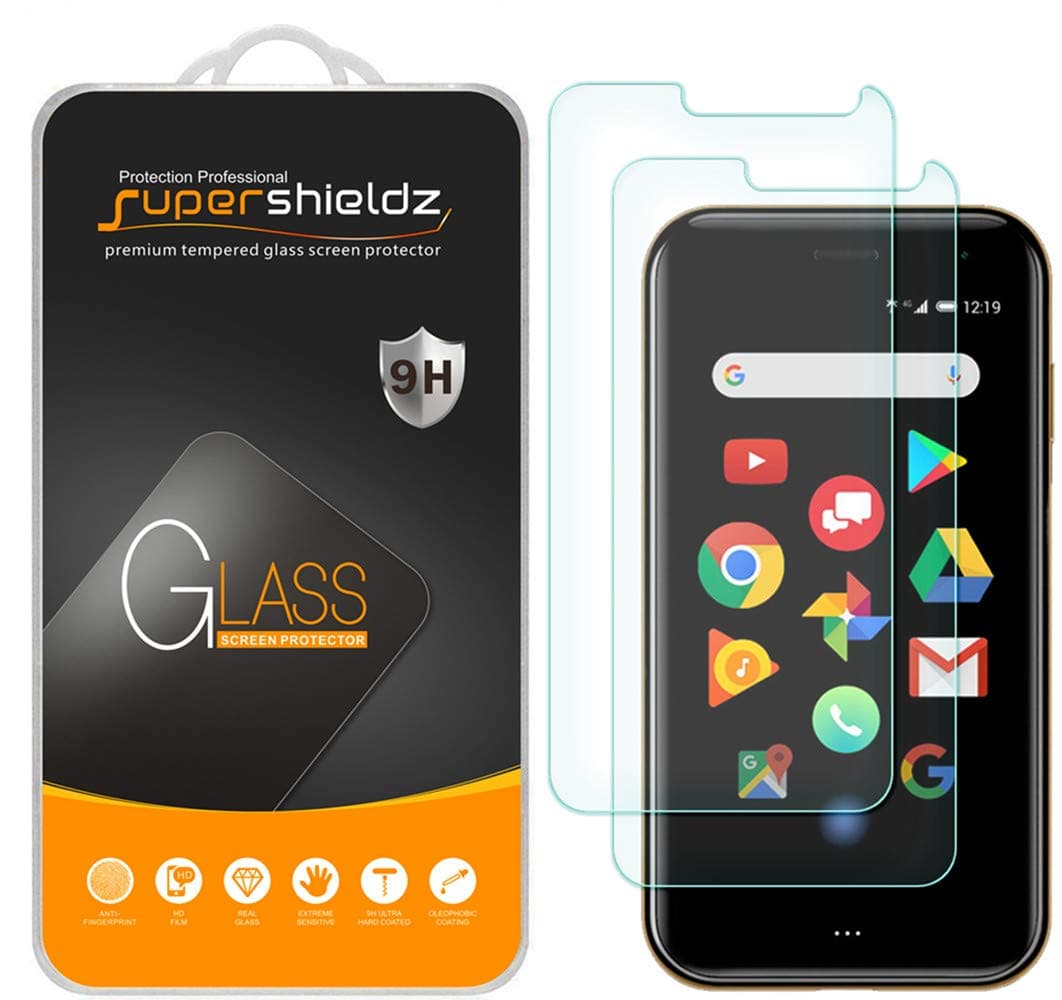 Supershieldz (2 Pack) Designed for Palm Phone Tempered Glass Screen Protector, Anti Scratch, Bubble Free