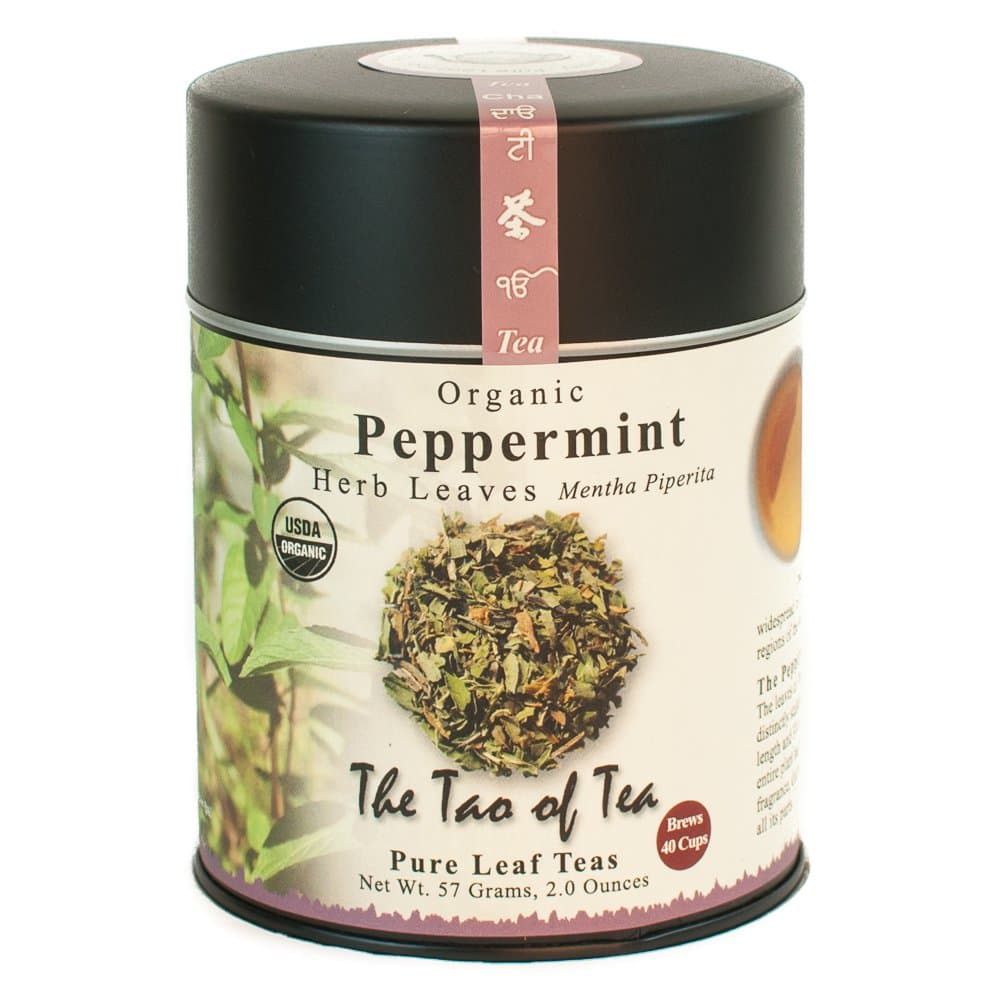 The Tao of Tea, Peppermint Herbal Tea, Loose Leaf, 2 Ounce Tin